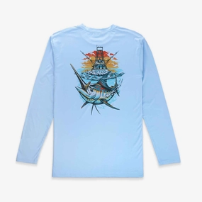 All-Purpose Wear Tailored Fit Ship Out UVX LS Sun Protection Shirt