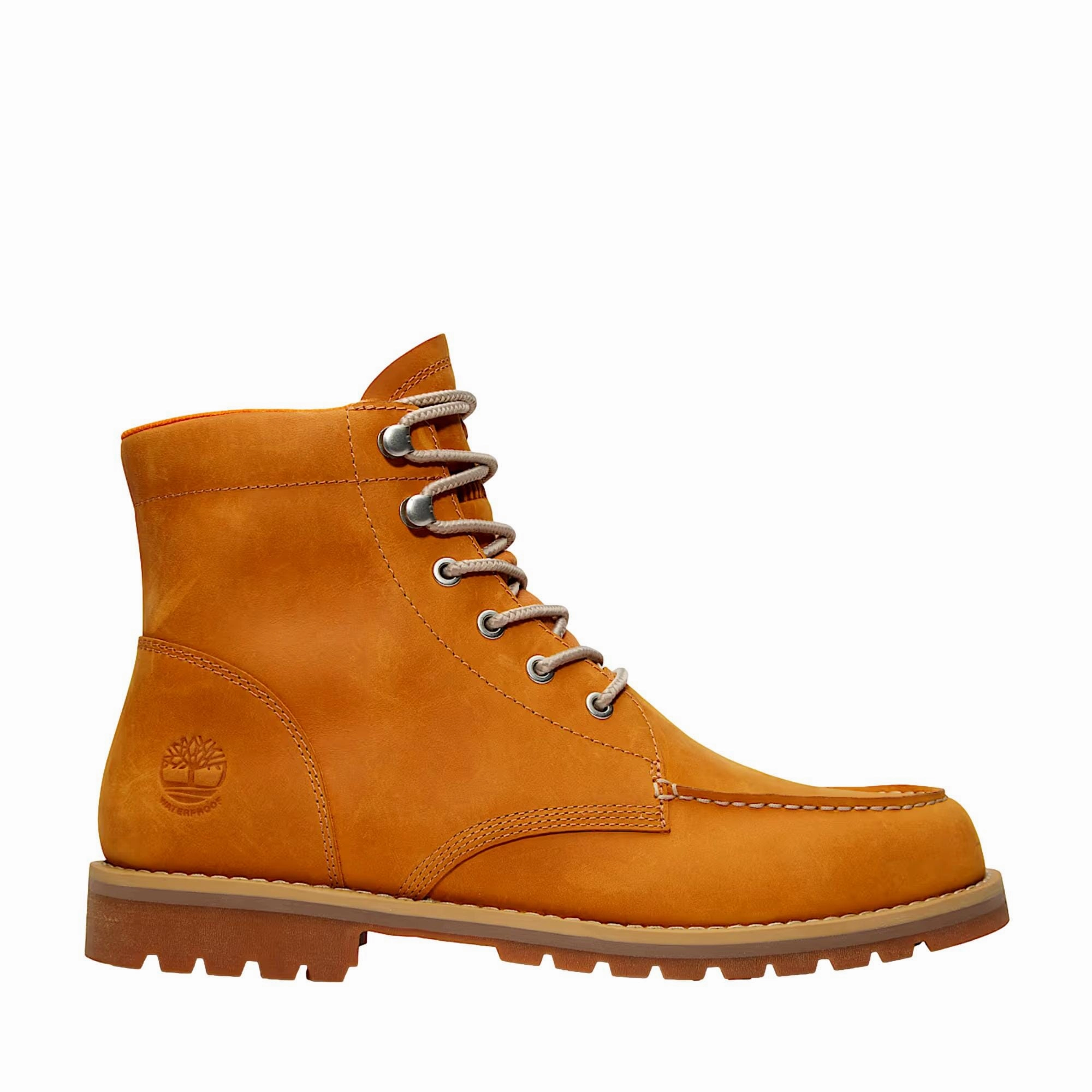Fall Days Timberland Redwood Falls Waterproof Moc Toe Boot Wheat Full Grain  TB0A2EE3231 Men's