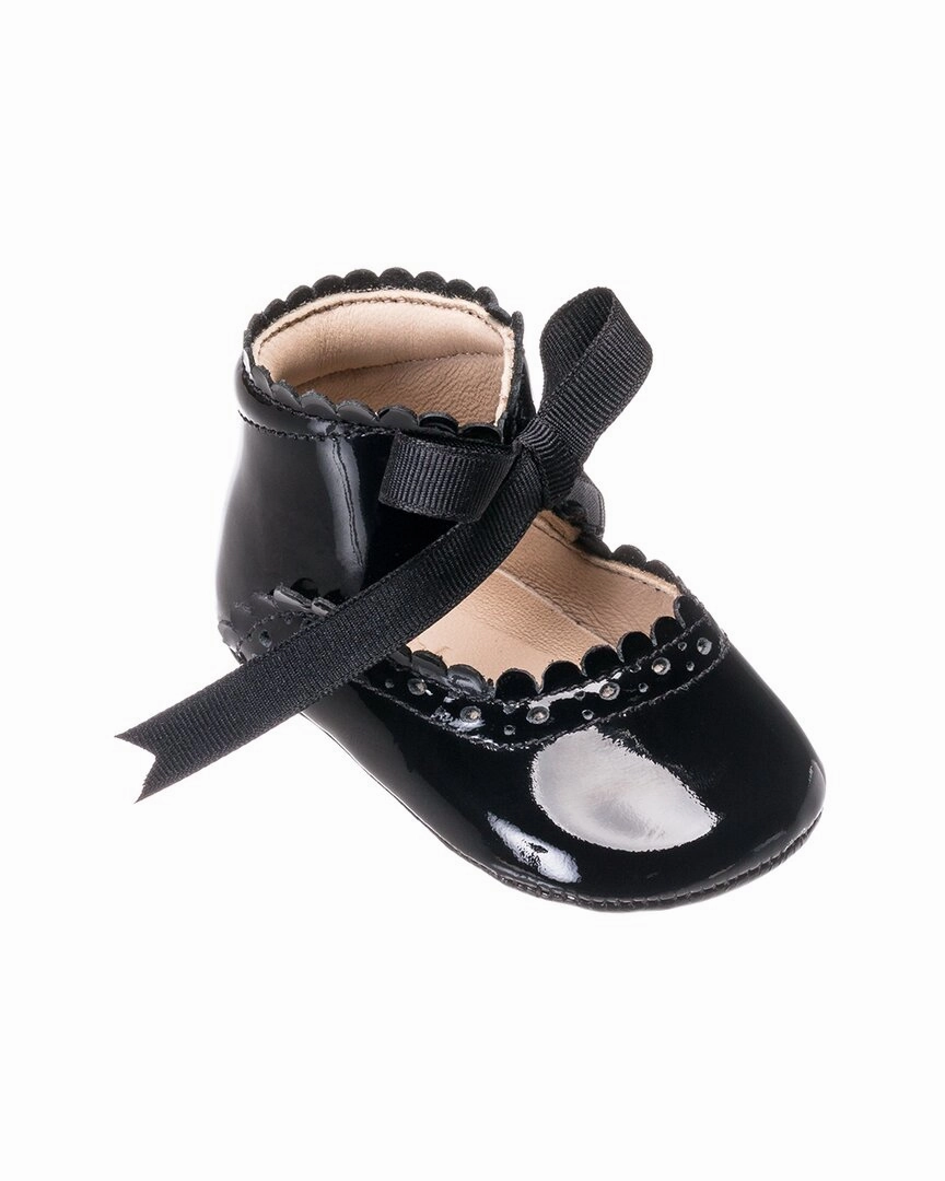 Smooth Finish Supportive Comfort Elephantito Sabrina Leather Infant Shoe