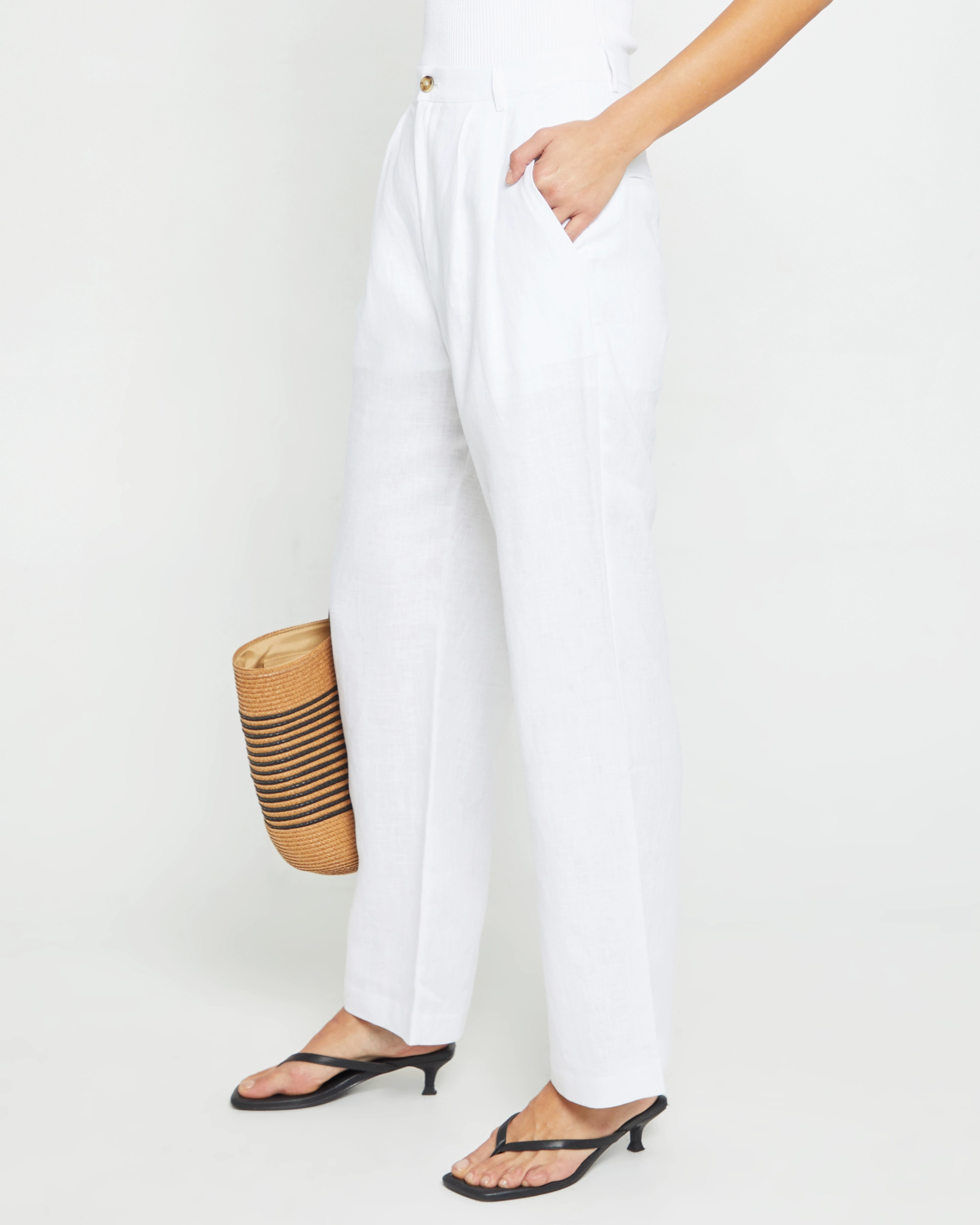 All Season Versatility Will Linen Pant