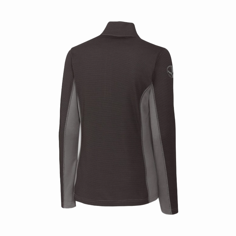 Corvette Racing Women's Colorblock Quarter-Zip sports practice Thermal Insulation