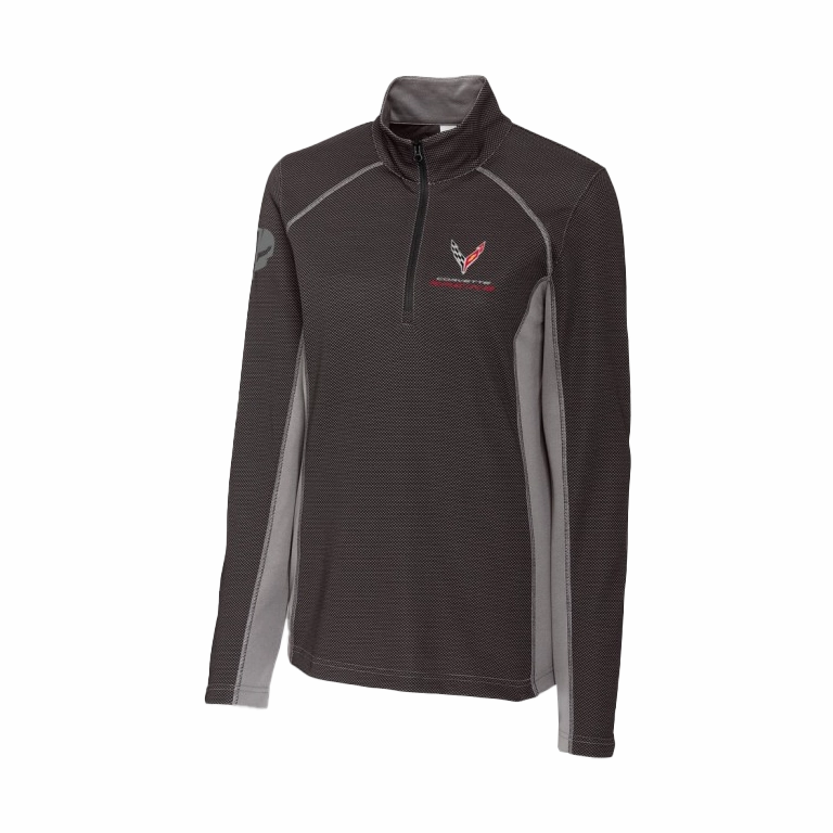 suitable for summer sports Corvette Racing Women's Colorblock Quarter-Zip