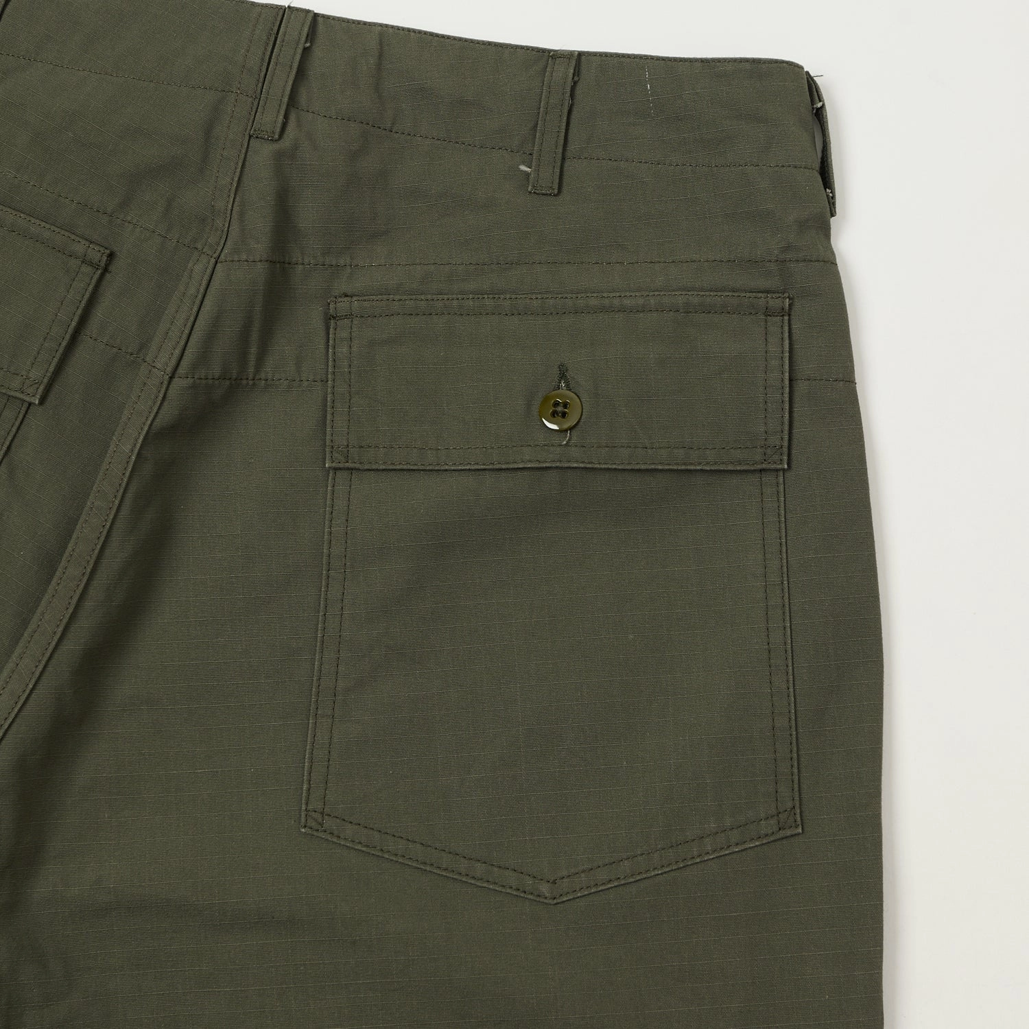 Engineered Garments Heavyweight Ripstop Fatigue Pant - Olive Comfy Motion