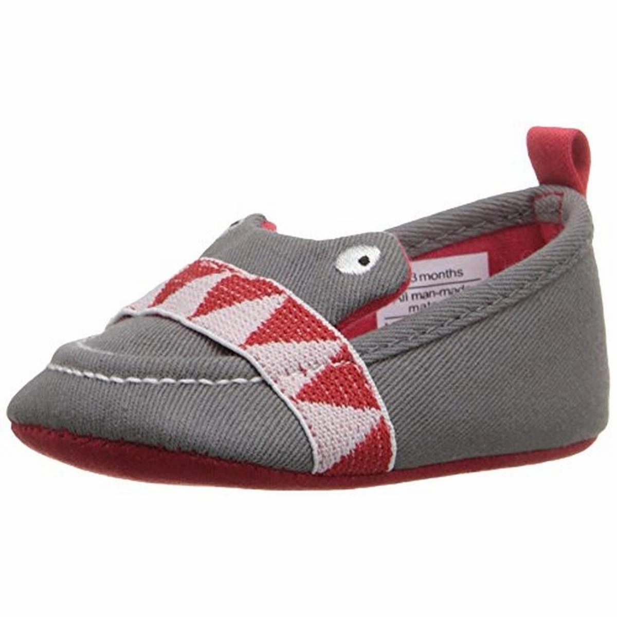 Quiet Walk City Fresh I See You Infant Boys Embroidered Crib Shoes