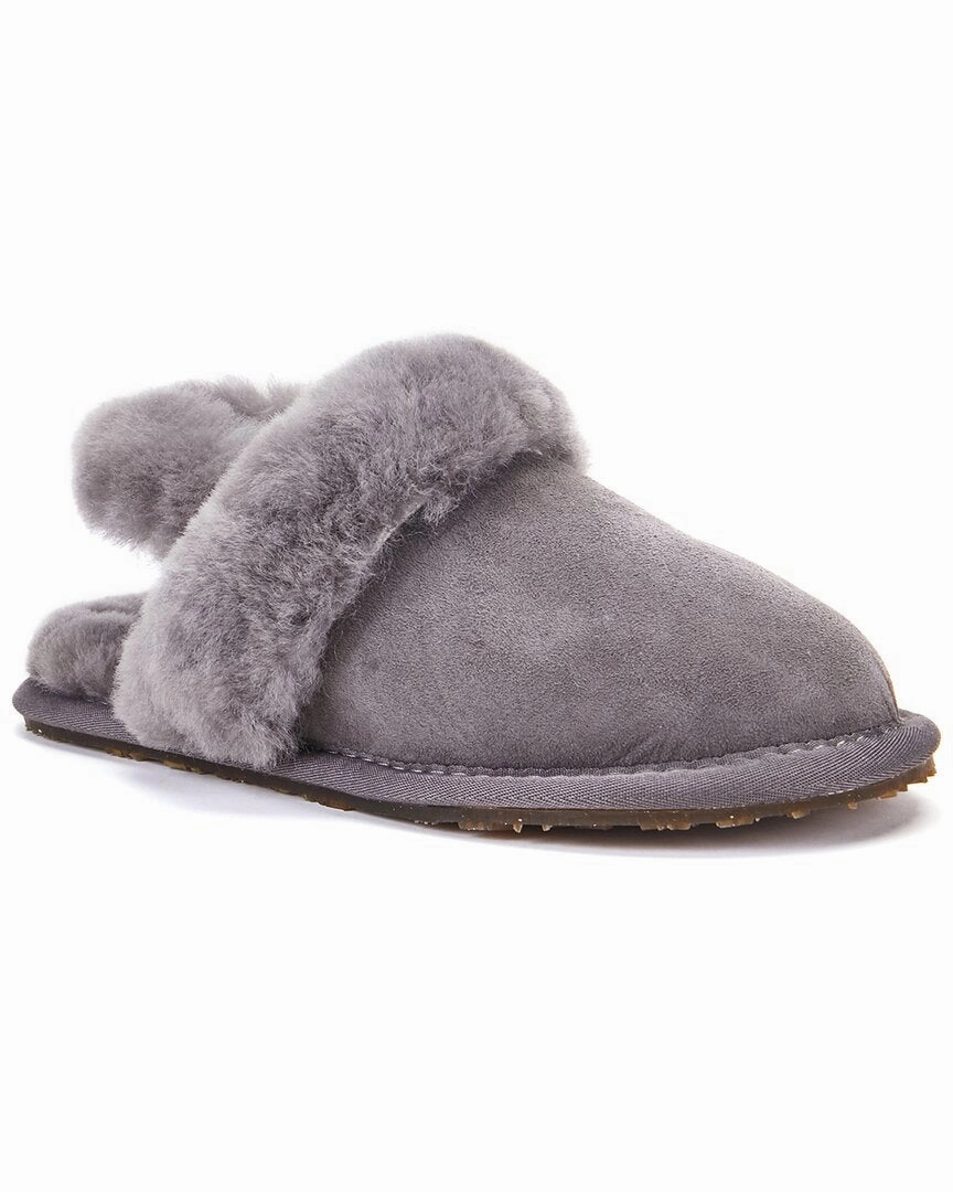 Australia Luxe Collective Sheepskin Slingback Mule Easy Beach Walk
