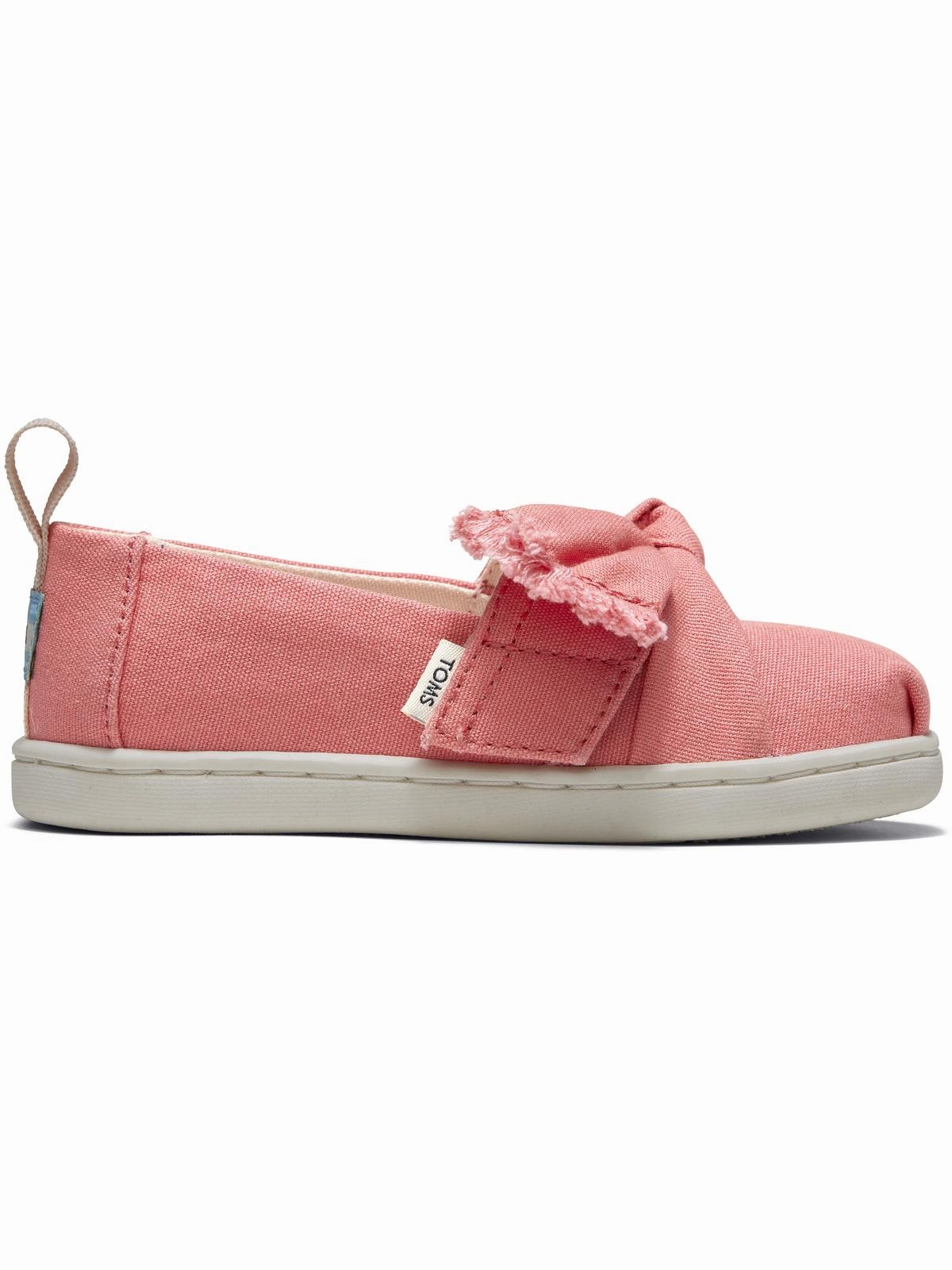 Alpargata Girls Canvas Slip On Casual and Fashion Sneakers Hook And Loop Easy Routine