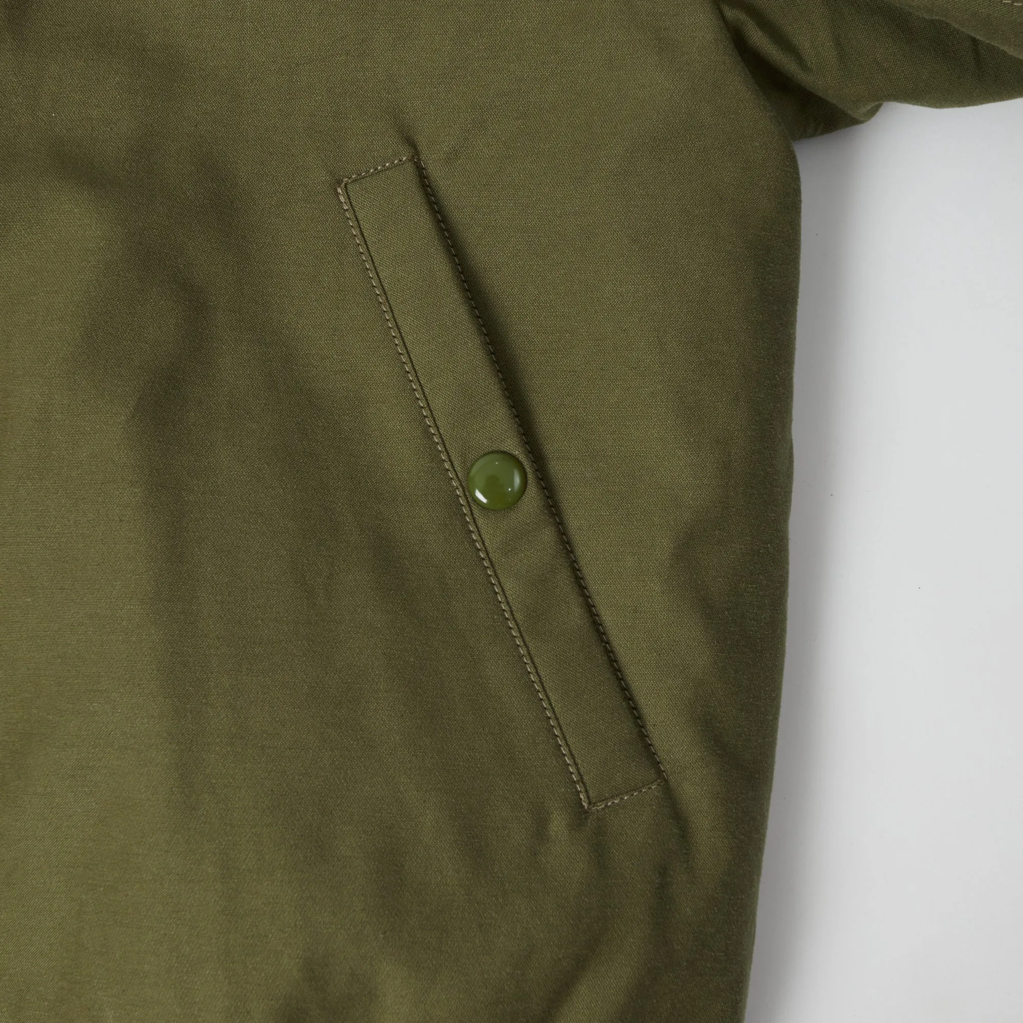 Light Pack Option Faux Fur Collar TOYS McCOY 'Type B-15' Flight Jacket - Olive