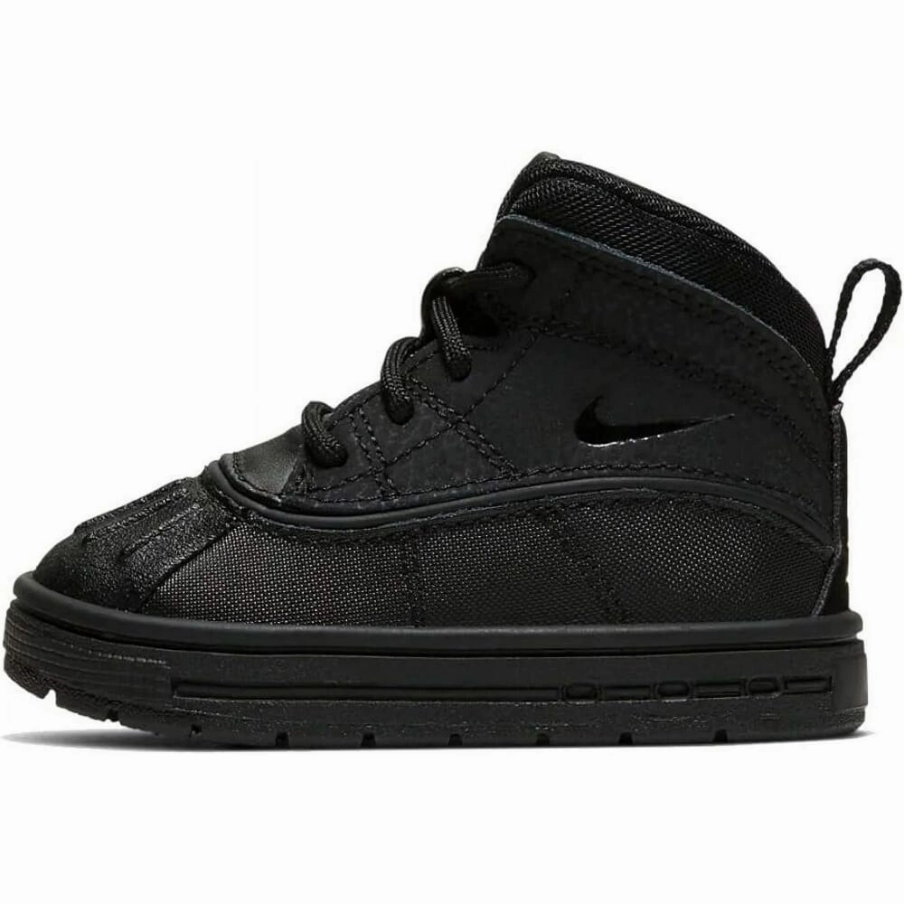spring fresh TPU sole Nike Woodside 2 High Black/Black-Black  524874-004 Toddler