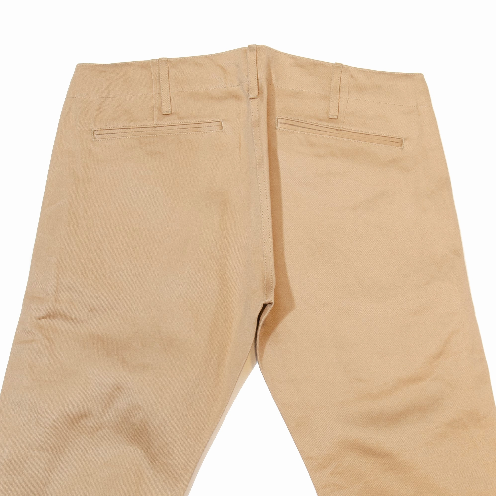 Stretch waistband Smith Sato Suzuki E1707 Relaxed Tapered Chino - Khaki