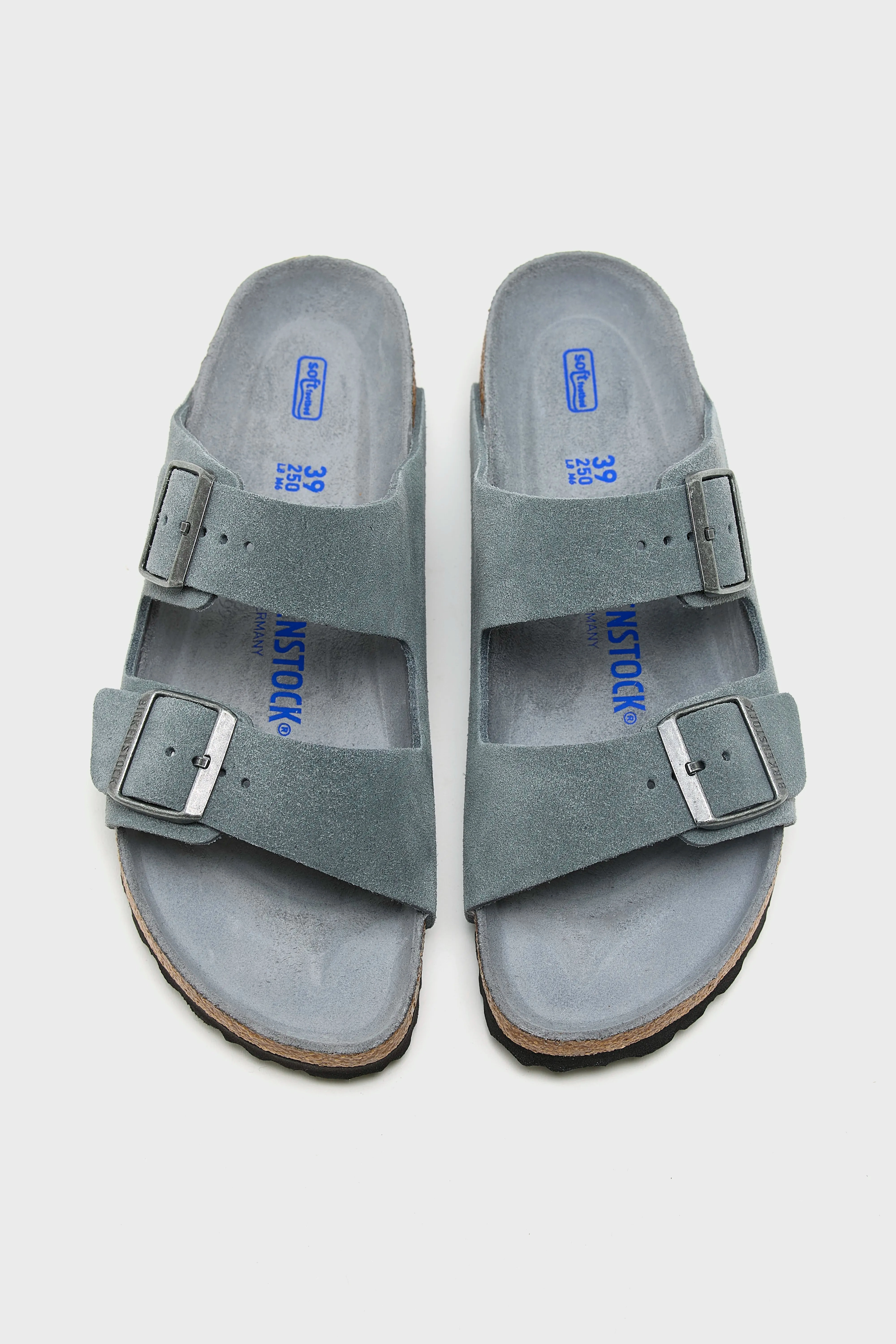 Arizona Soft Footbed for Women  (252 / M / GREY) hook and loop closure Reinforced Stitch Construction