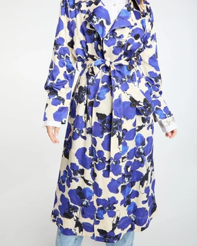 Slattery Coat | Blue Cream Multi State