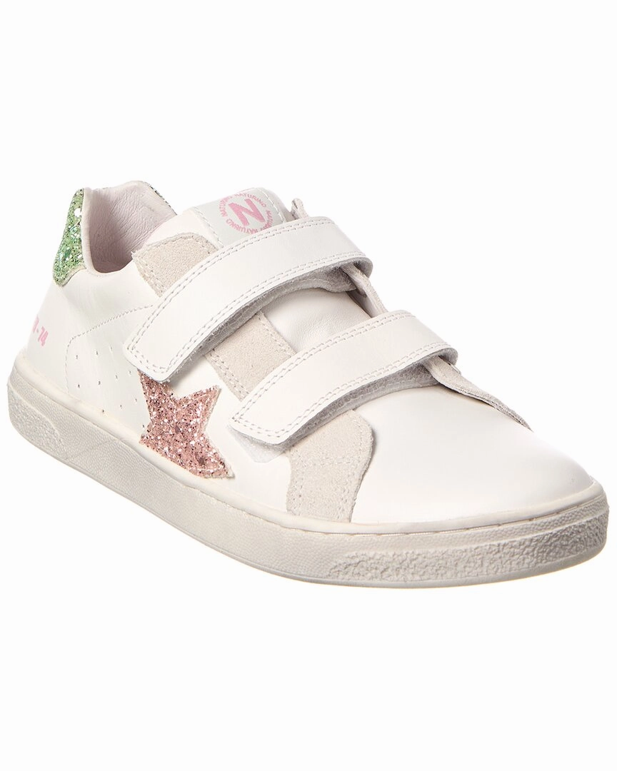 Naturino Pinn Leather Sneaker Smooth Feel Sleek Wear