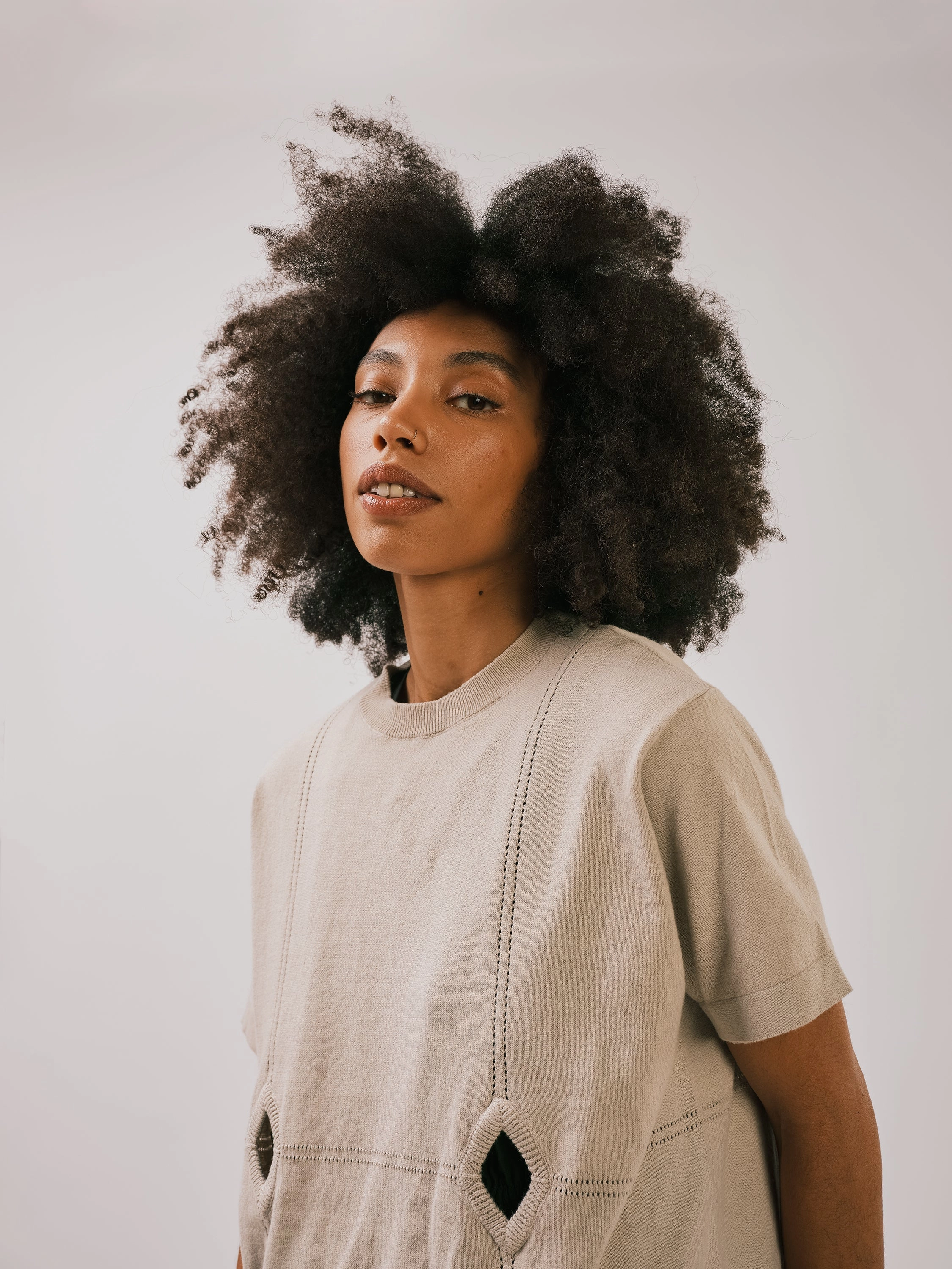 Diamond Tee - Mist Versatile Style