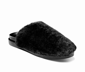 Stacy Adams Montecito Scuff Slippers Mens  Black Faux Fur Slip-On JOBB1587 Athletic Design sports
