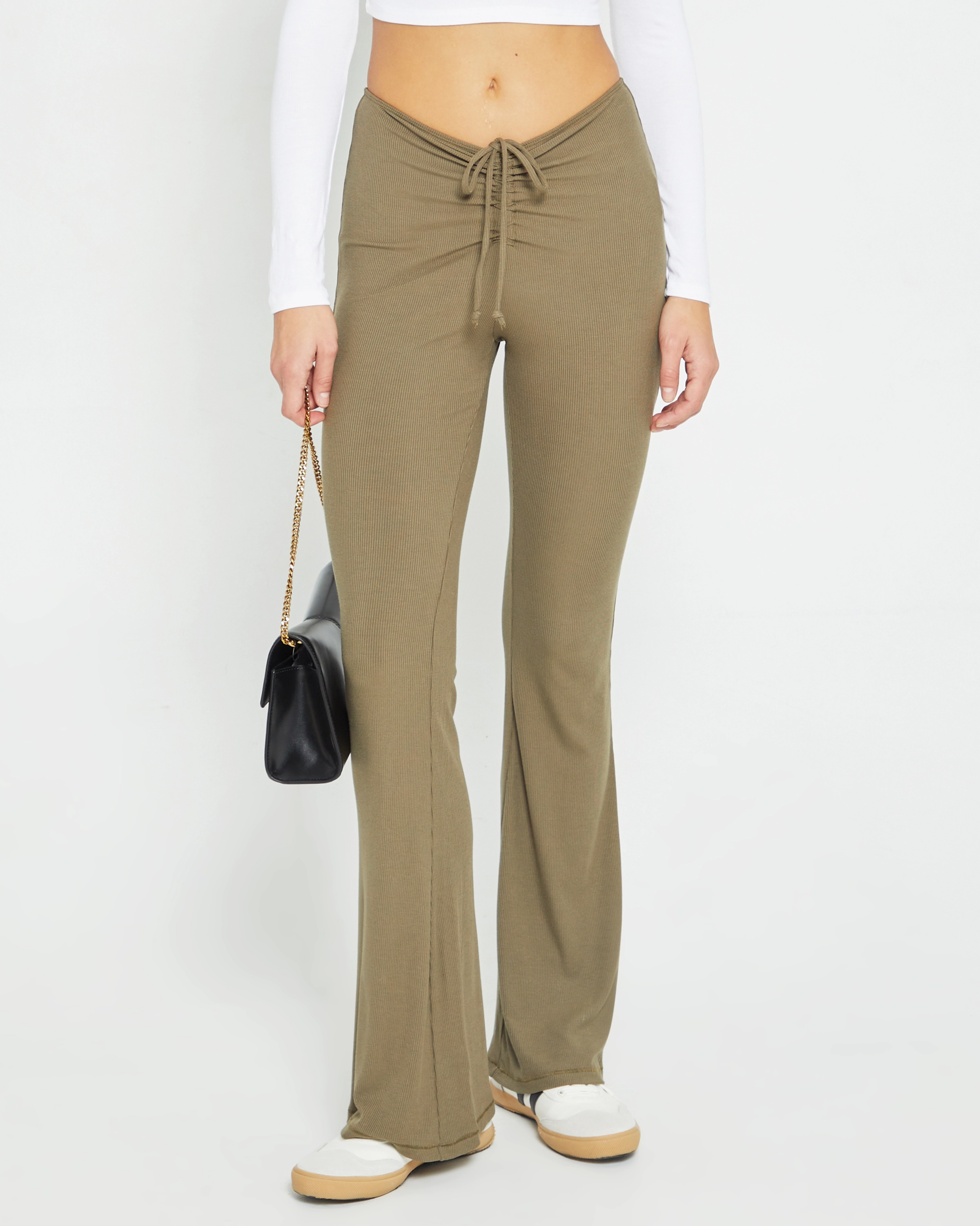 QuickReleaseBuckle Soft Lounge Ruched Pant