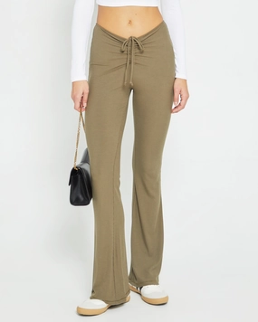 QuickReleaseBuckle Soft Lounge Ruched Pant