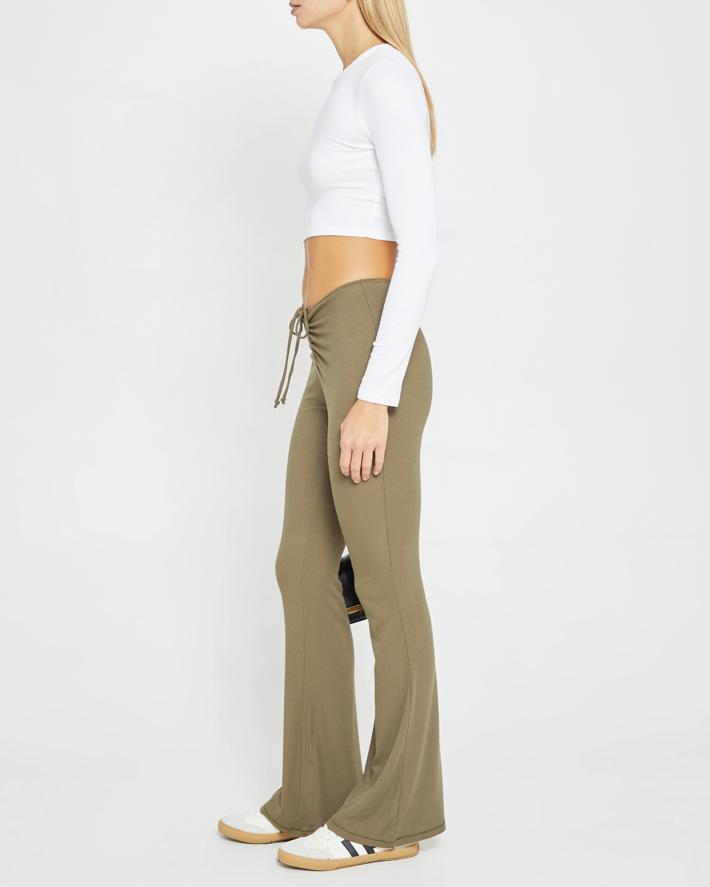 Soft Lounge Ruched Pant Outfit Staple
