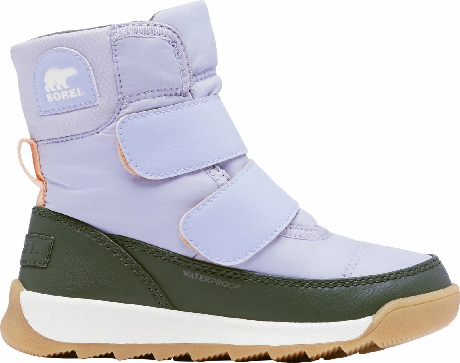 Sorel Whitney II Strap 1930351-580 Boots Kids Purple Waterproof VER168 Crisp Lines