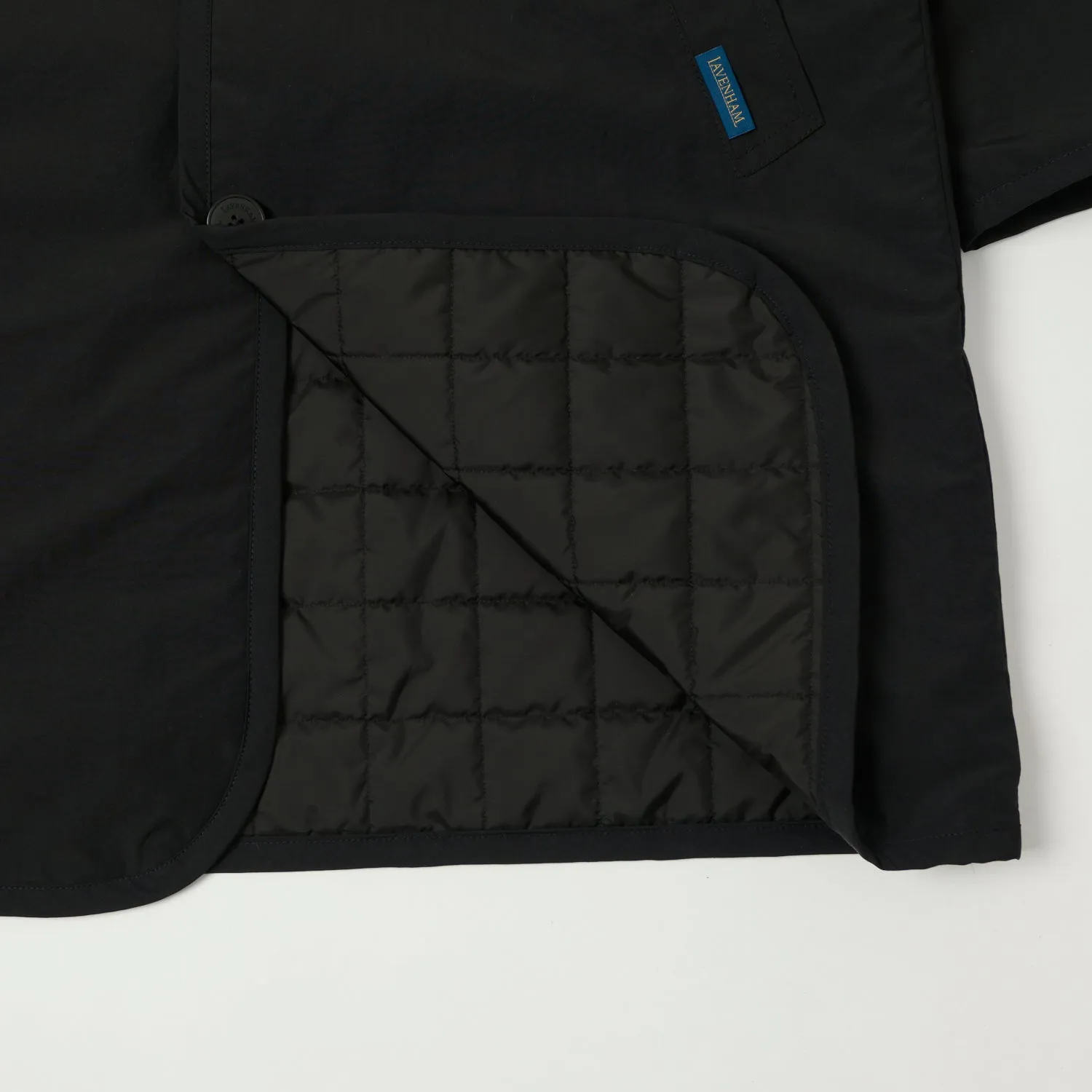 Belted Style Extended Coverage Lavenham FCQ Button Chantry - Black