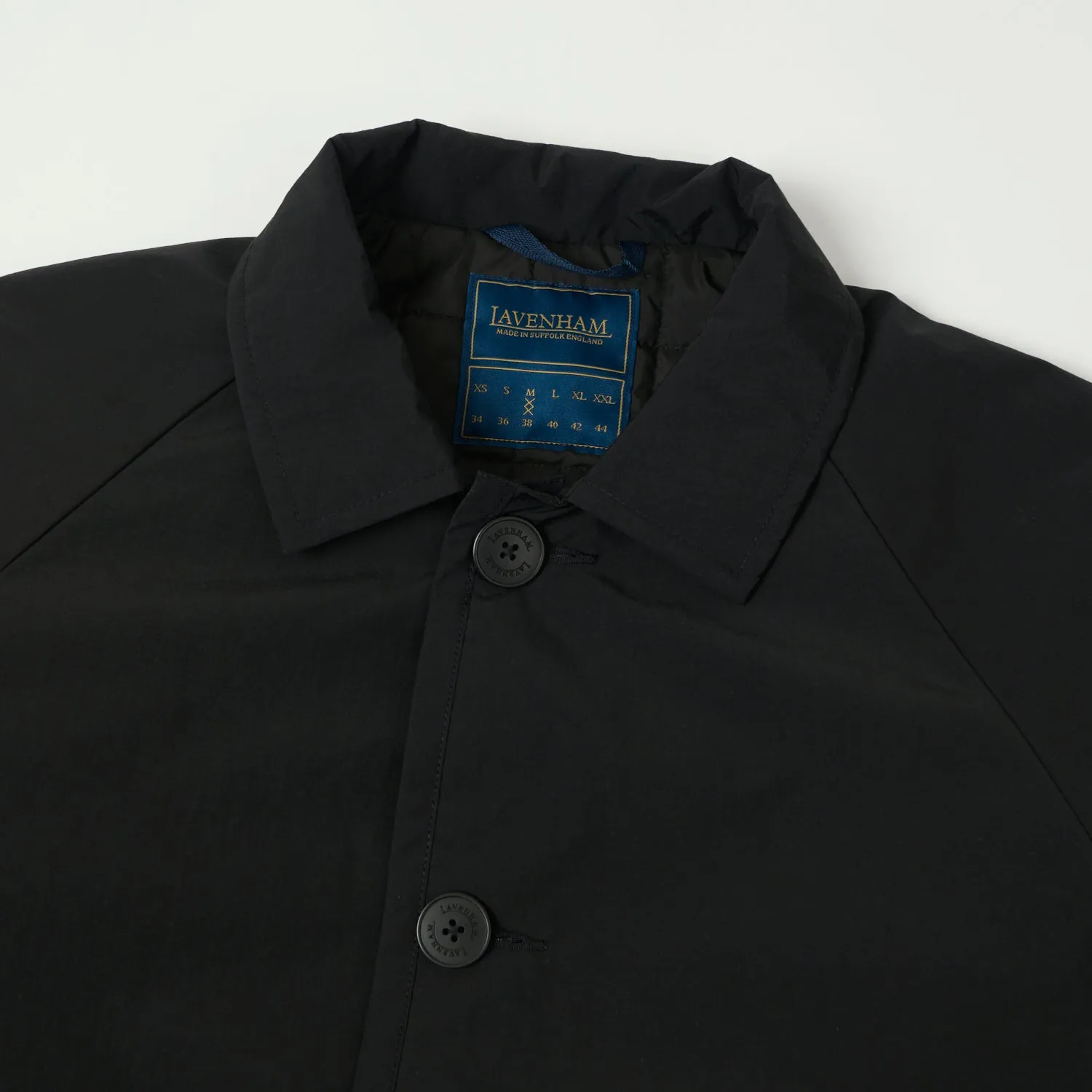 Lavenham FCQ Button Chantry - Black Snap Closures