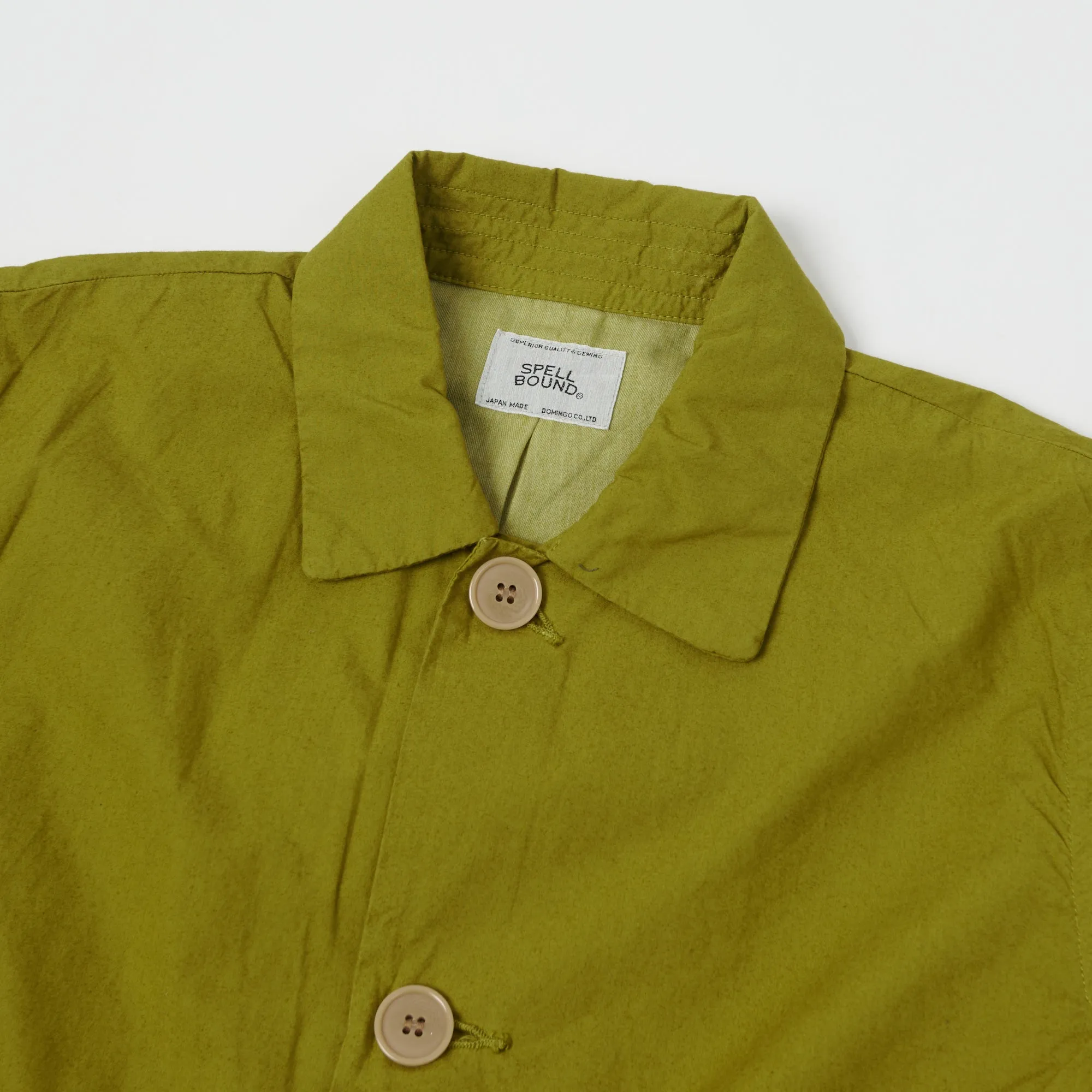 Spellbound Lightweight 'Typewriter' Coat - Green Versatile Fit Layer