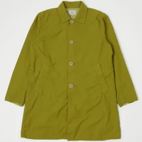Spellbound Lightweight 'Typewriter' Coat - Green Two Tone Design Clean Lines