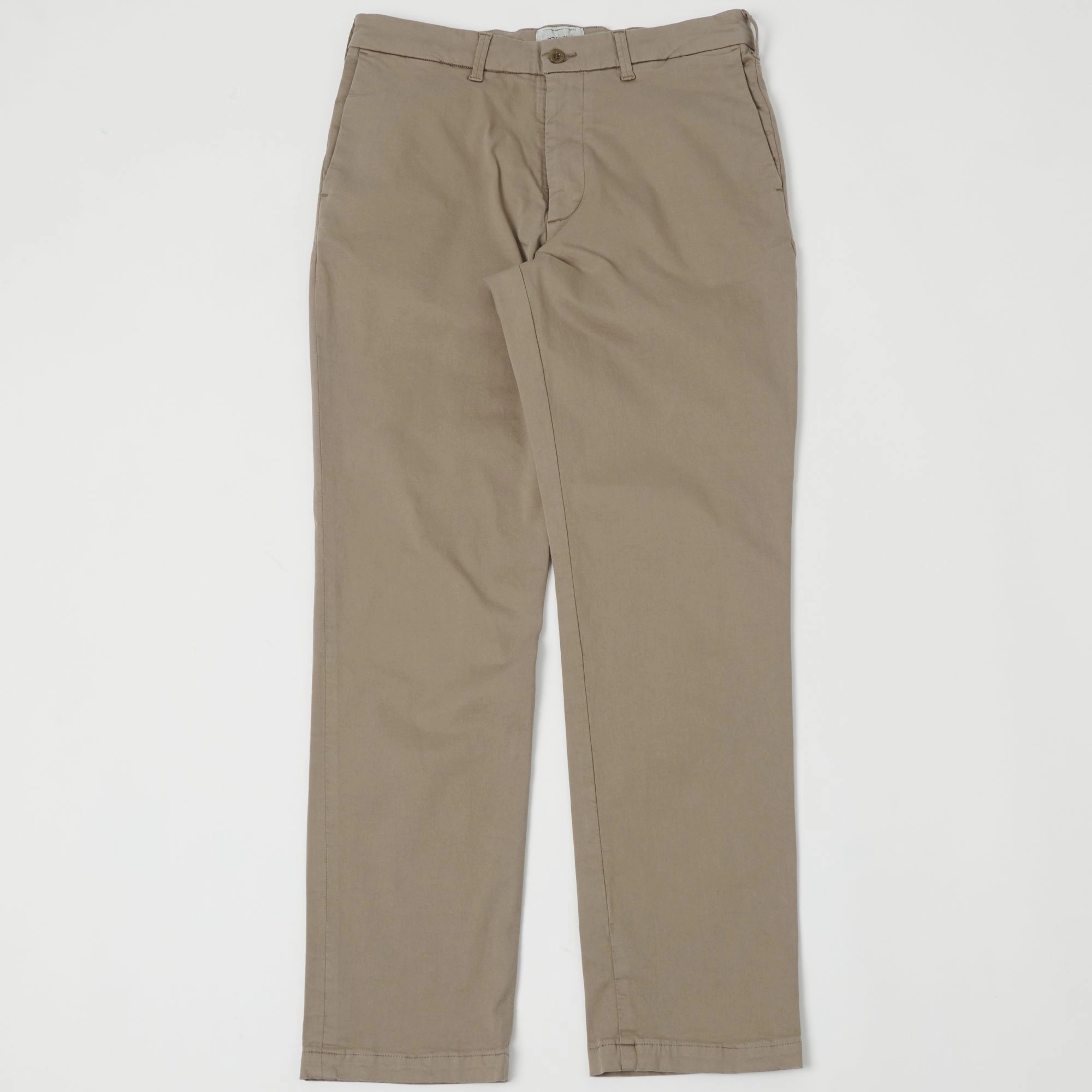 Spellbound Slim Tapered Stretch Chino - Stone relaxed shape Low-rise style