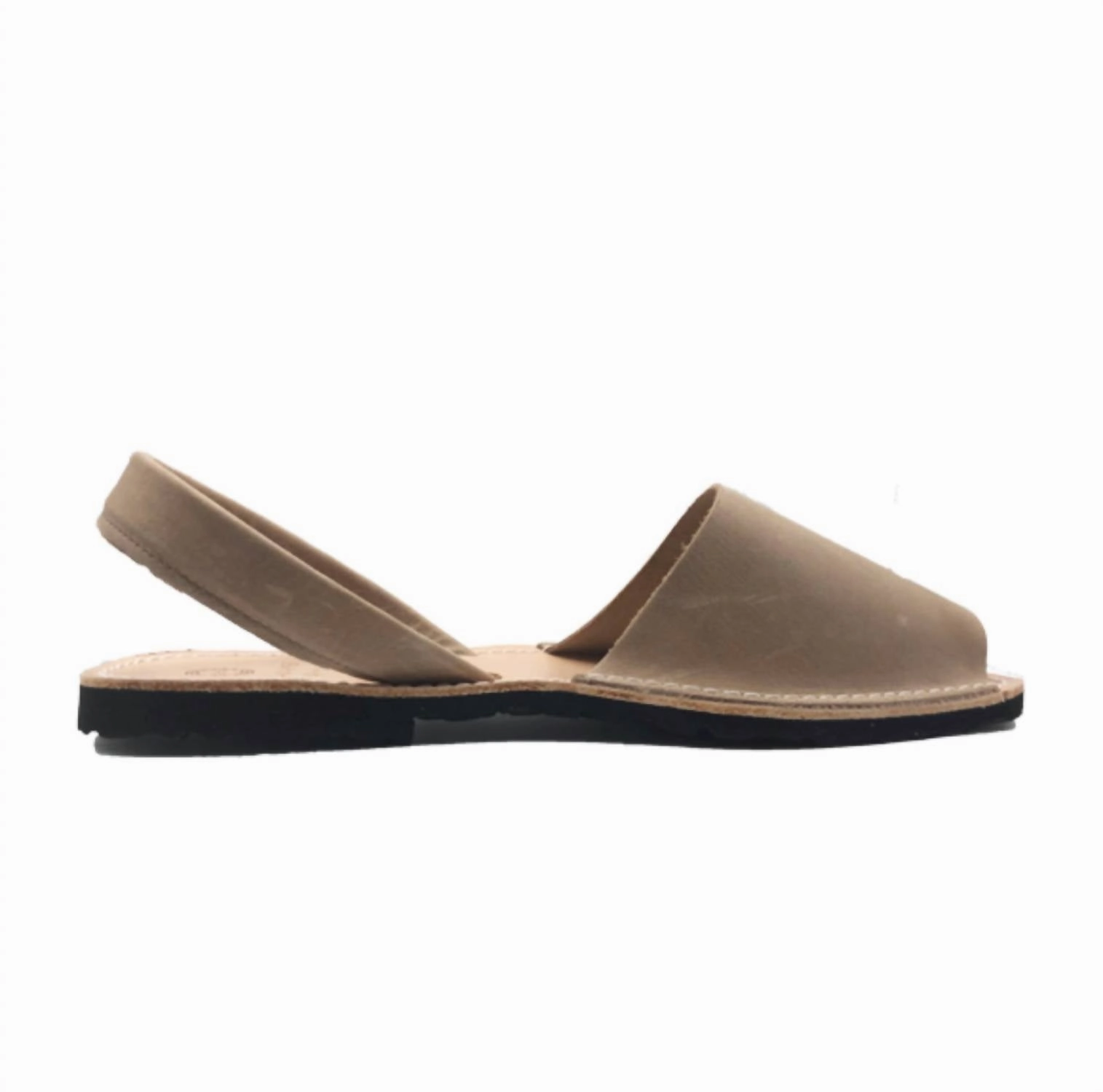 Women's Avarcas Flat Sandals In Sand Taupe Cruise Wear Outing Fit