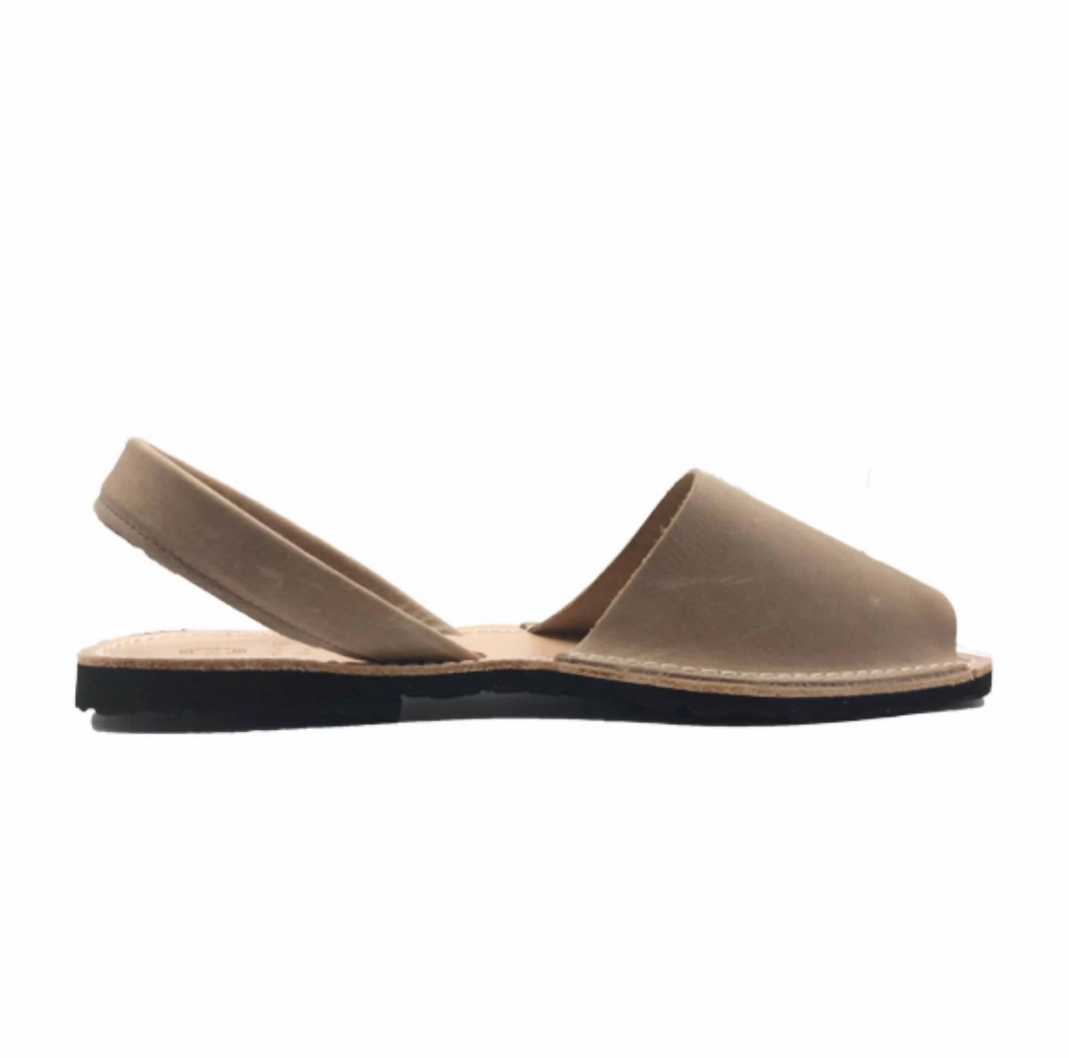 Women's Avarcas Flat Sandals In Sand Taupe Plantar Support
