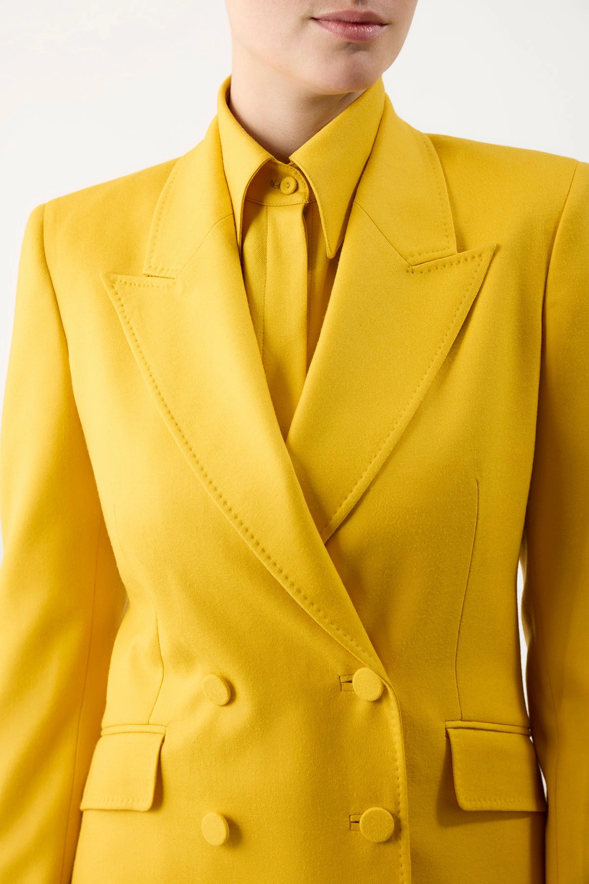 Casual Comfort Wear Stephanie Blazer in Golden Birch Superfine Wool