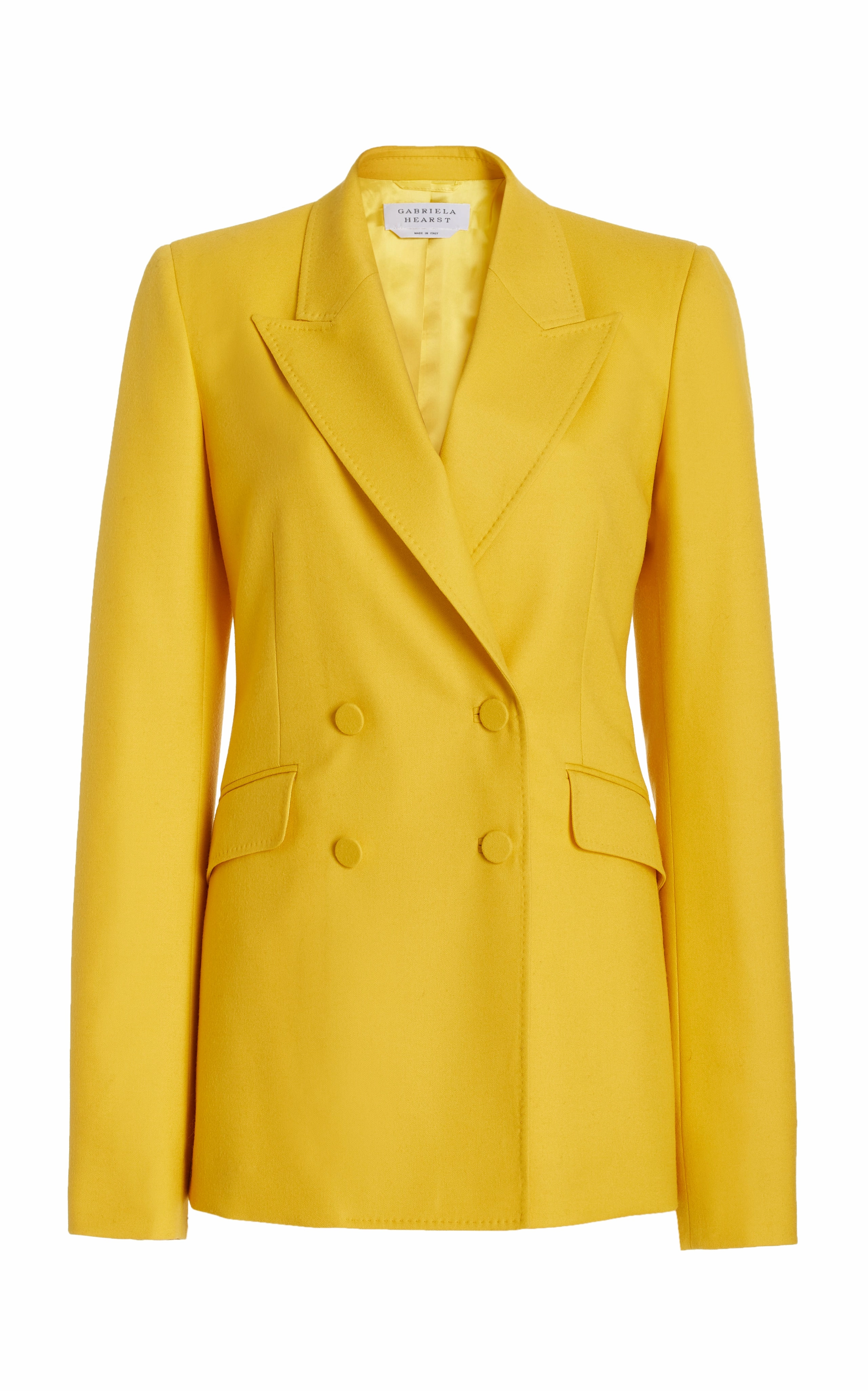 Stephanie Blazer in Golden Birch Superfine Wool Lightweight Design