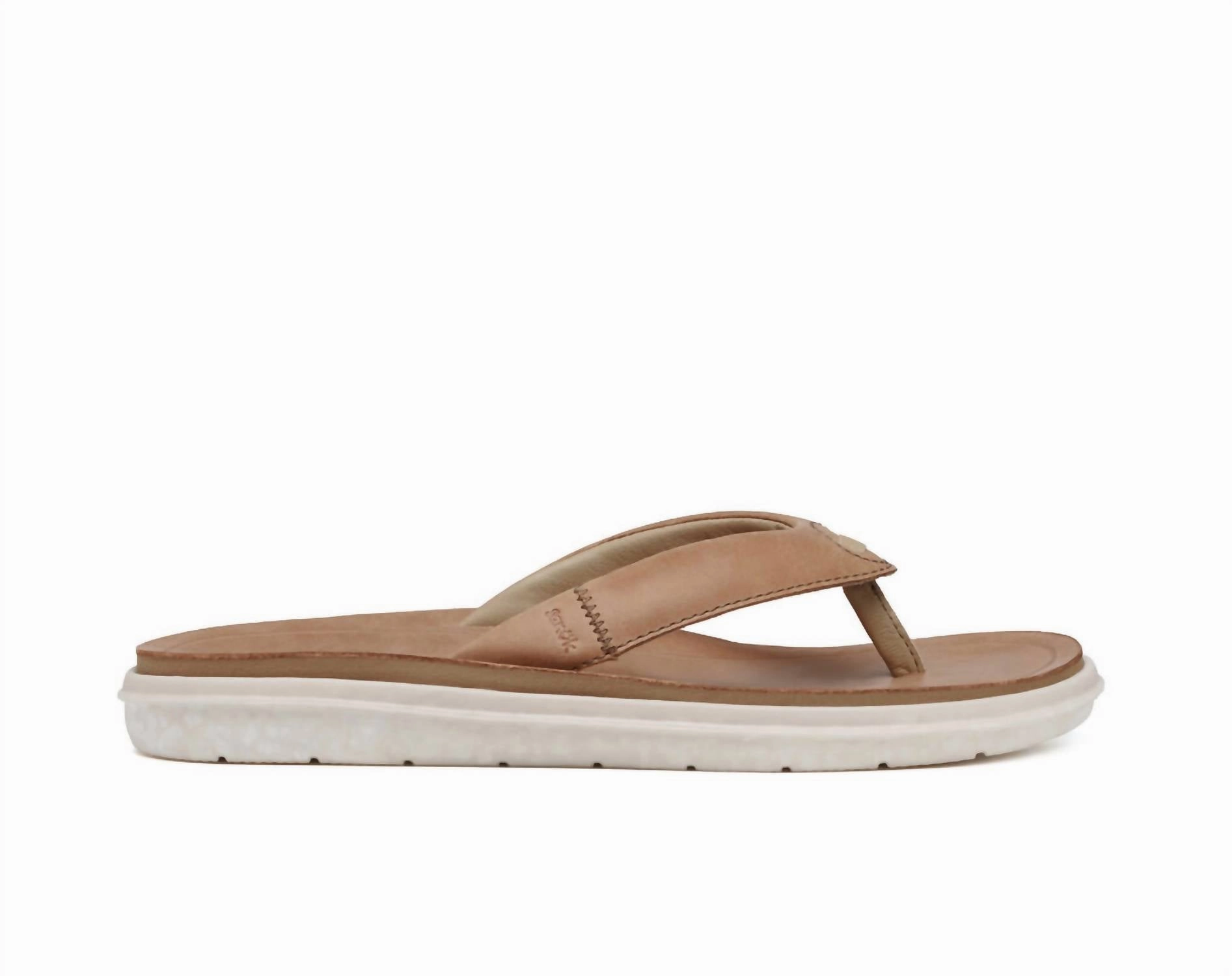 Chic Shoes Sanuk Rippah Sustainasole In Tan