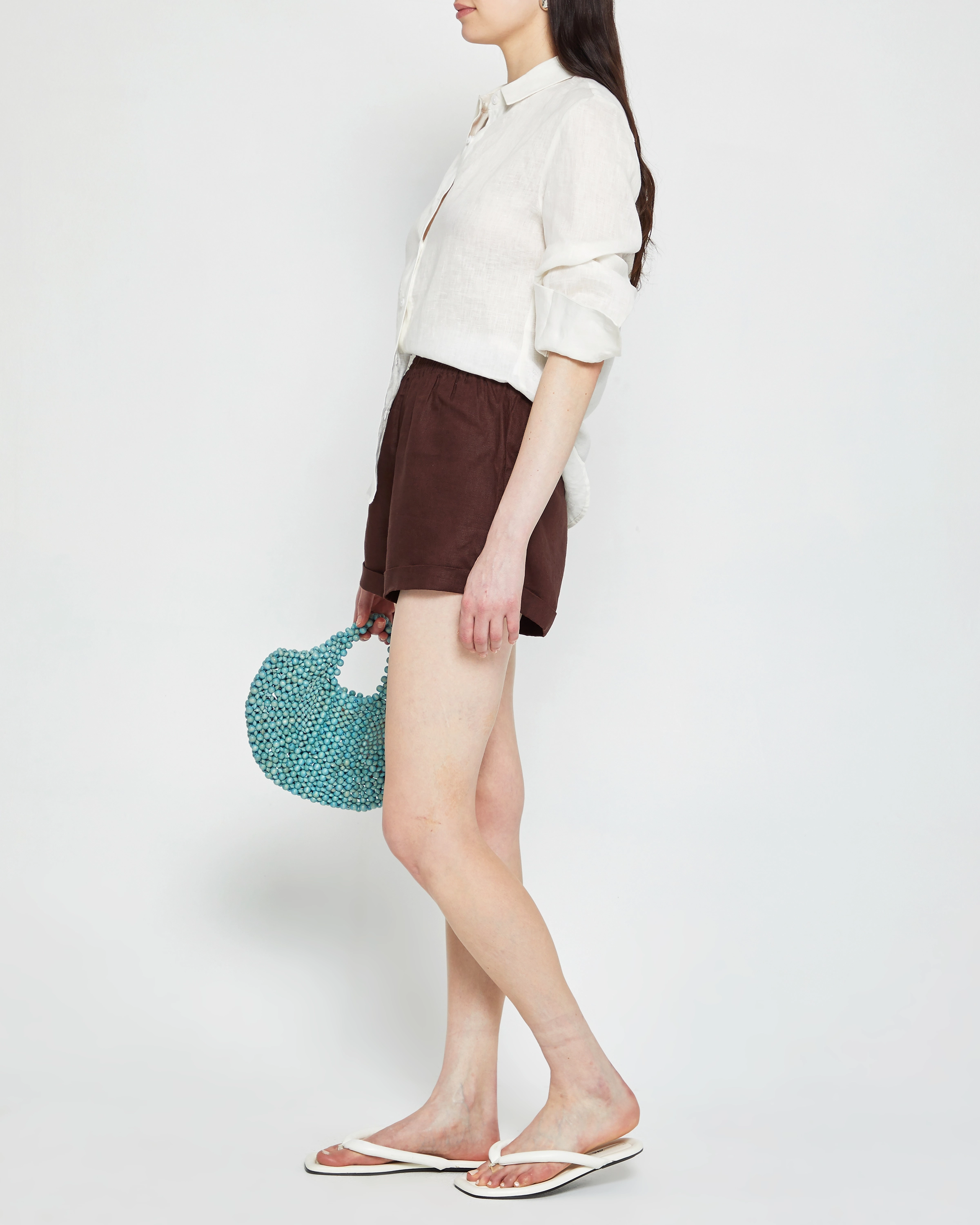 Everyday Linen Short Compact Storage Feature Outdoor Essentials