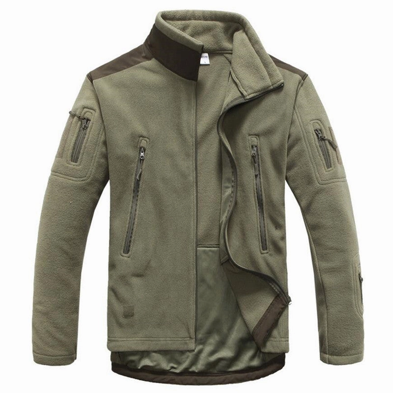 West Louis? Warm Polar Tactical Fleece Jacket Bold Lines