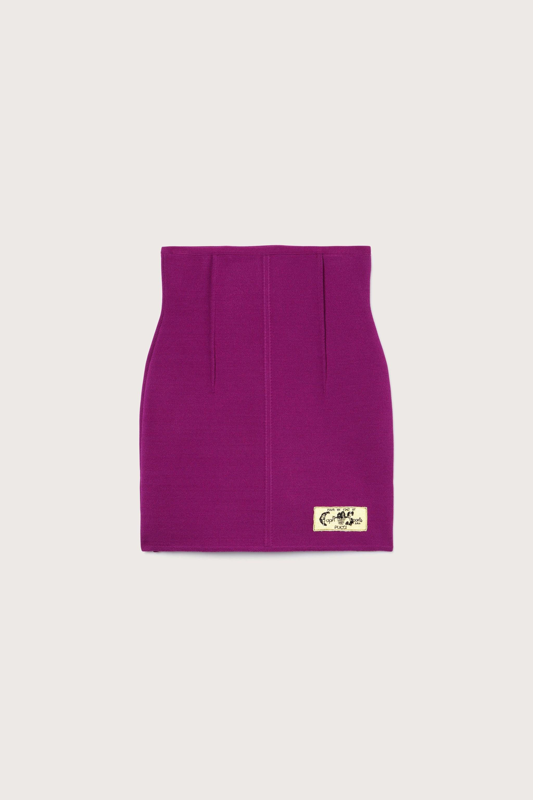 Stretched miniskirt High Elasticity Material