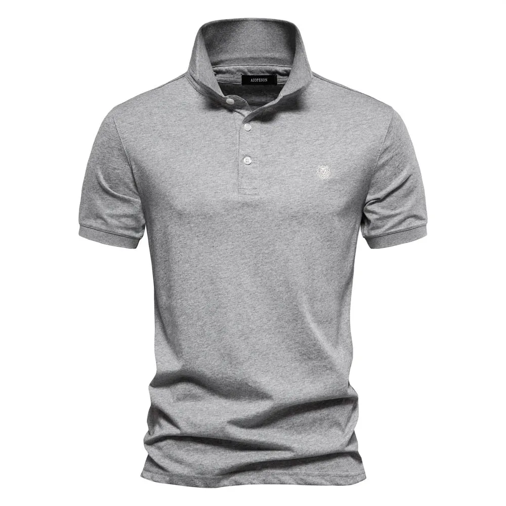 Sporty essentials West Louis? 100% Cotton Embroidered Polo Shirt