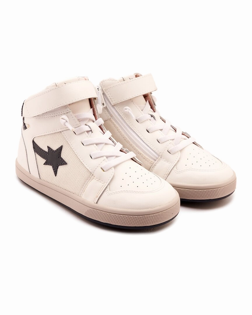 Old Soles Team Sport Leather Sneaker Zip Closure