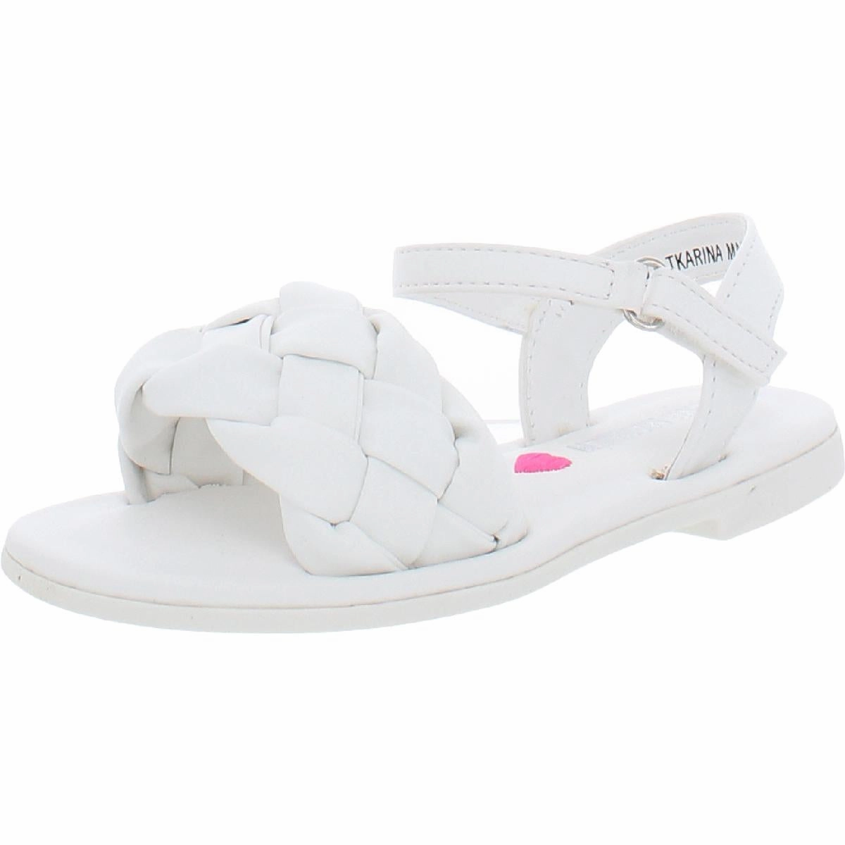 City View Karina Open Toe Flat Ankle Strap