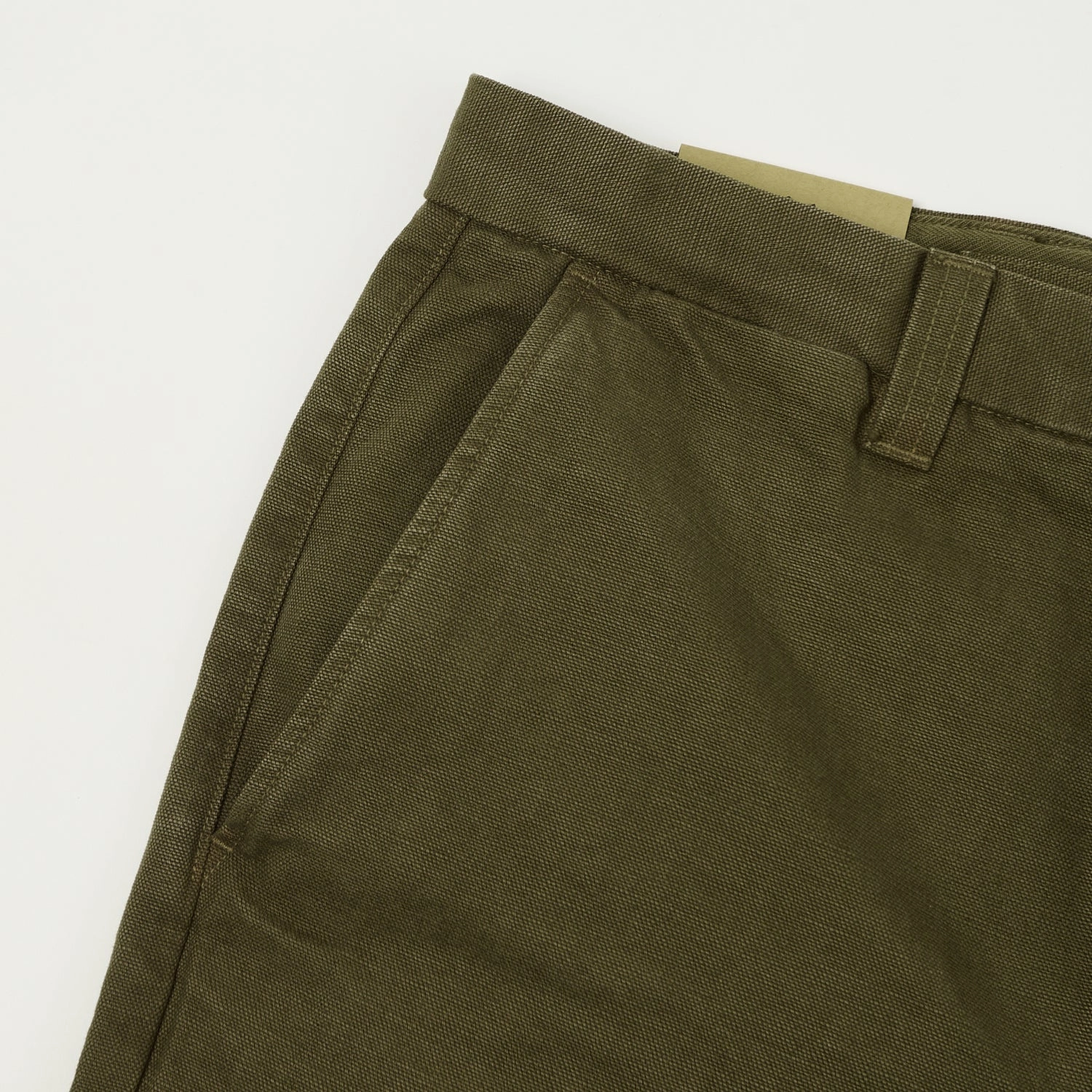 Freenote Cloth Heavyweight 14oz Slub Deck Pant - Army Green Functional Layer Perfect Comfort