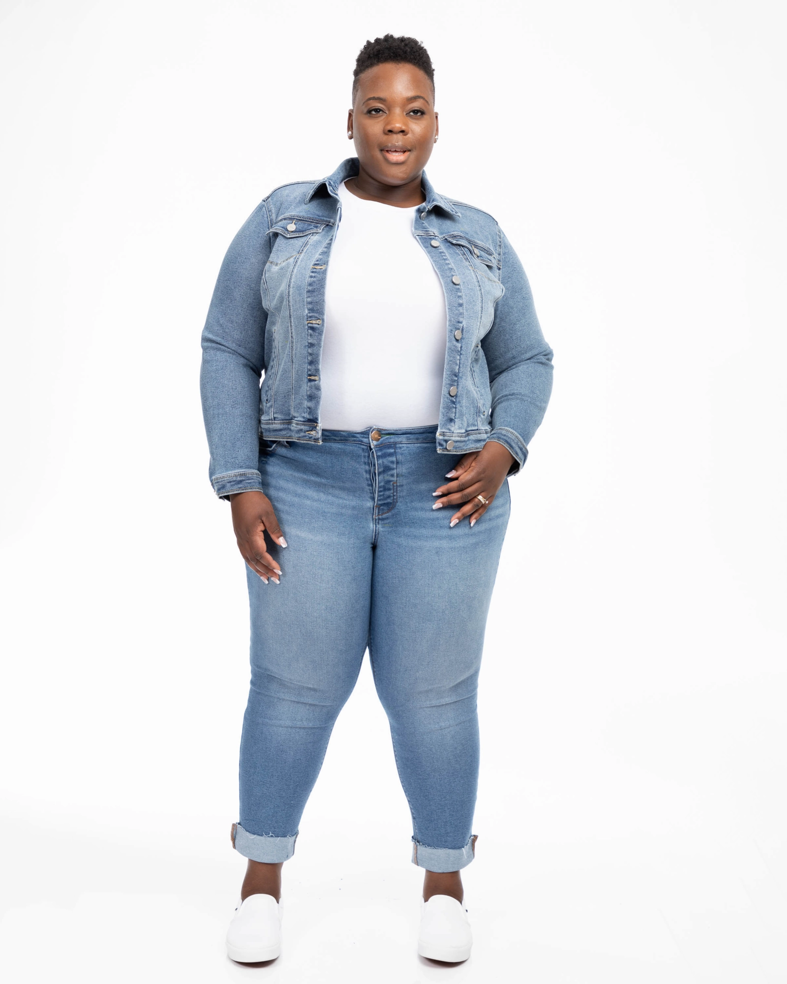 Wind Blocker Gear Commend Lula Classic Jean Jacket | Mariah
