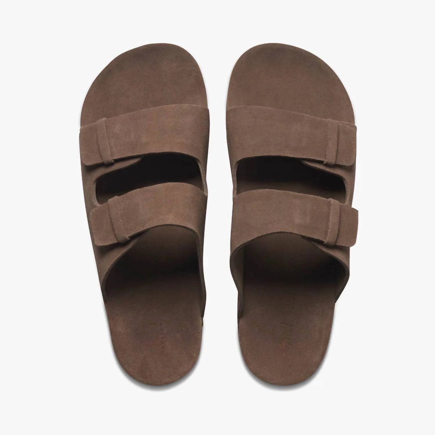 Ojai Two Bar Sandal In Fossil Environmentally Friendly Footbed Cushion Lining