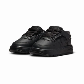 Nike Force 1 Low EasyOn 'Triple Black' Baby/Toddler Shoes Beer Night