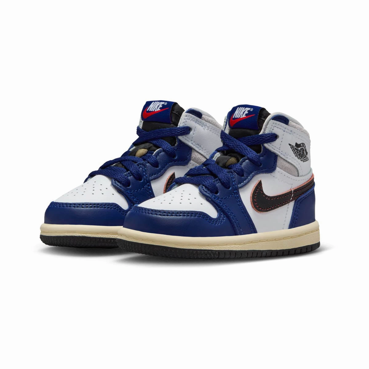 Jordan 1 Retro High OG 'Rare Air Deep Royal Blue' Baby/Toddler Shoes Chic Slip-ons padded insole