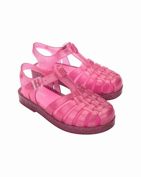 Travel Ready Versatile Comfort Mini Melissa Possession Shiny Sandal