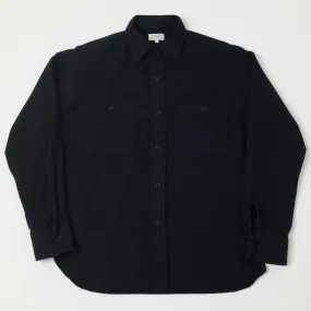 Team Building Streamlined Design Hartford 'Percey' Wool Shirt - Navy