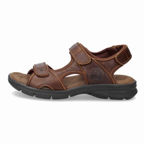 Panama Jack Salton C4 - Men's Open Toe Leather Sandals Breathable Walking