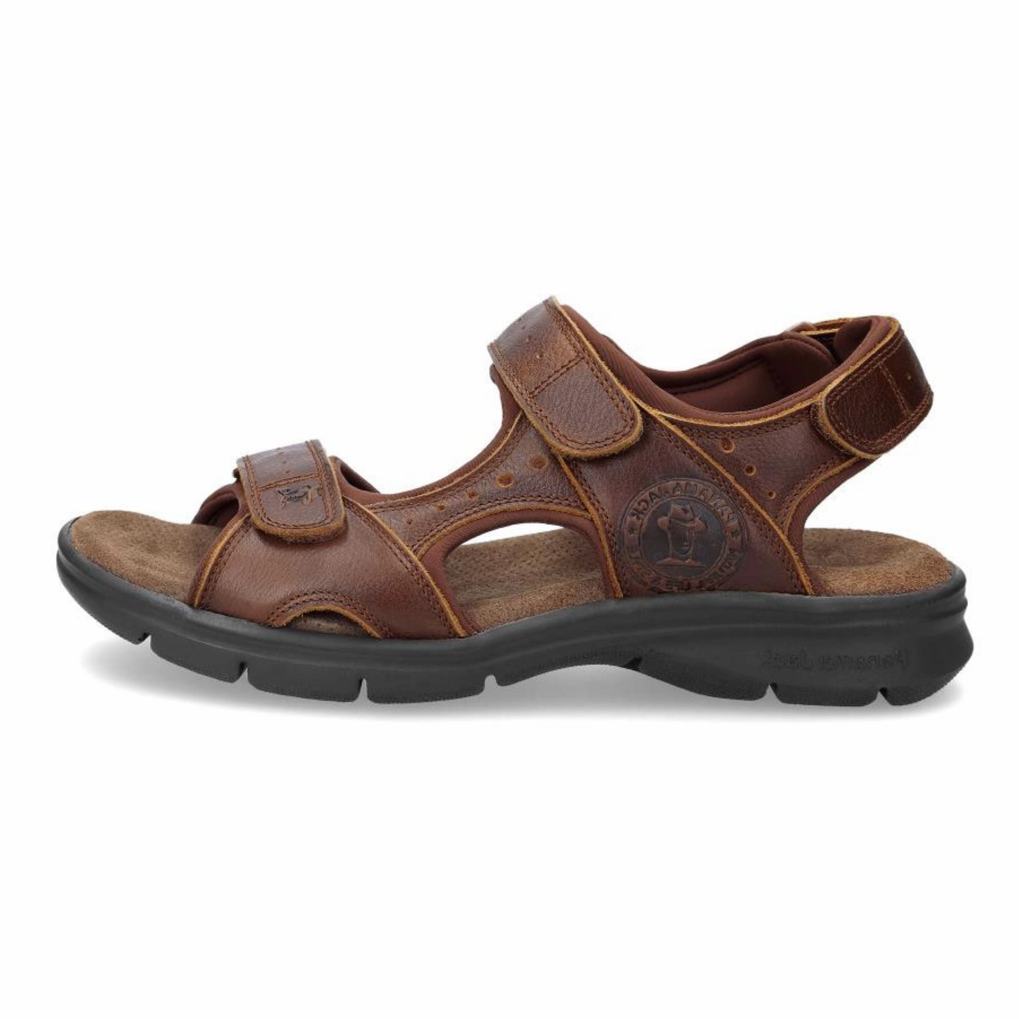 Universal Look Bacteria Inhibiting Treatment Panama Jack Salton C4 - Men's Open Toe Leather Sandals