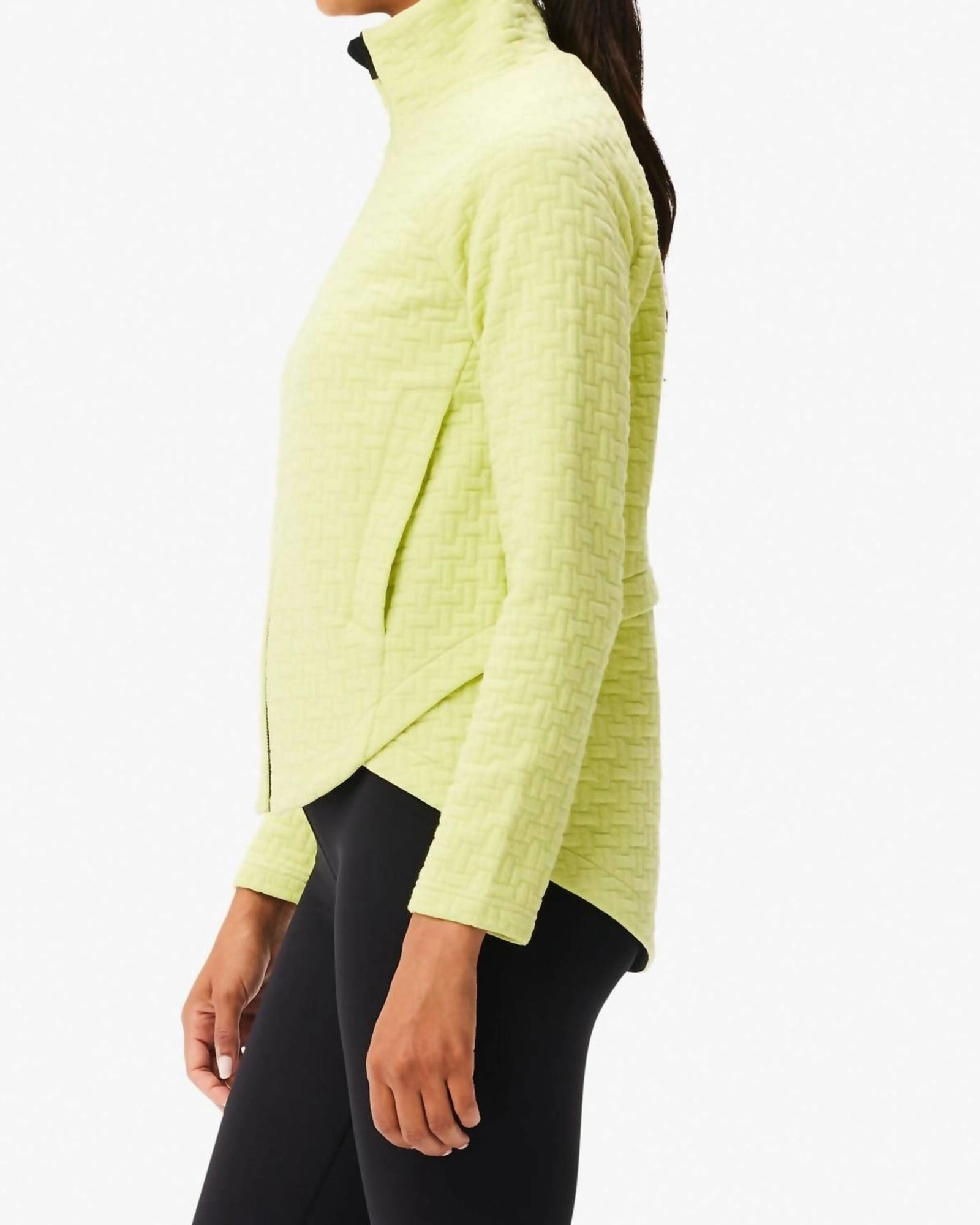 Innovate All Year Quilted Jacket in Celery | Celery