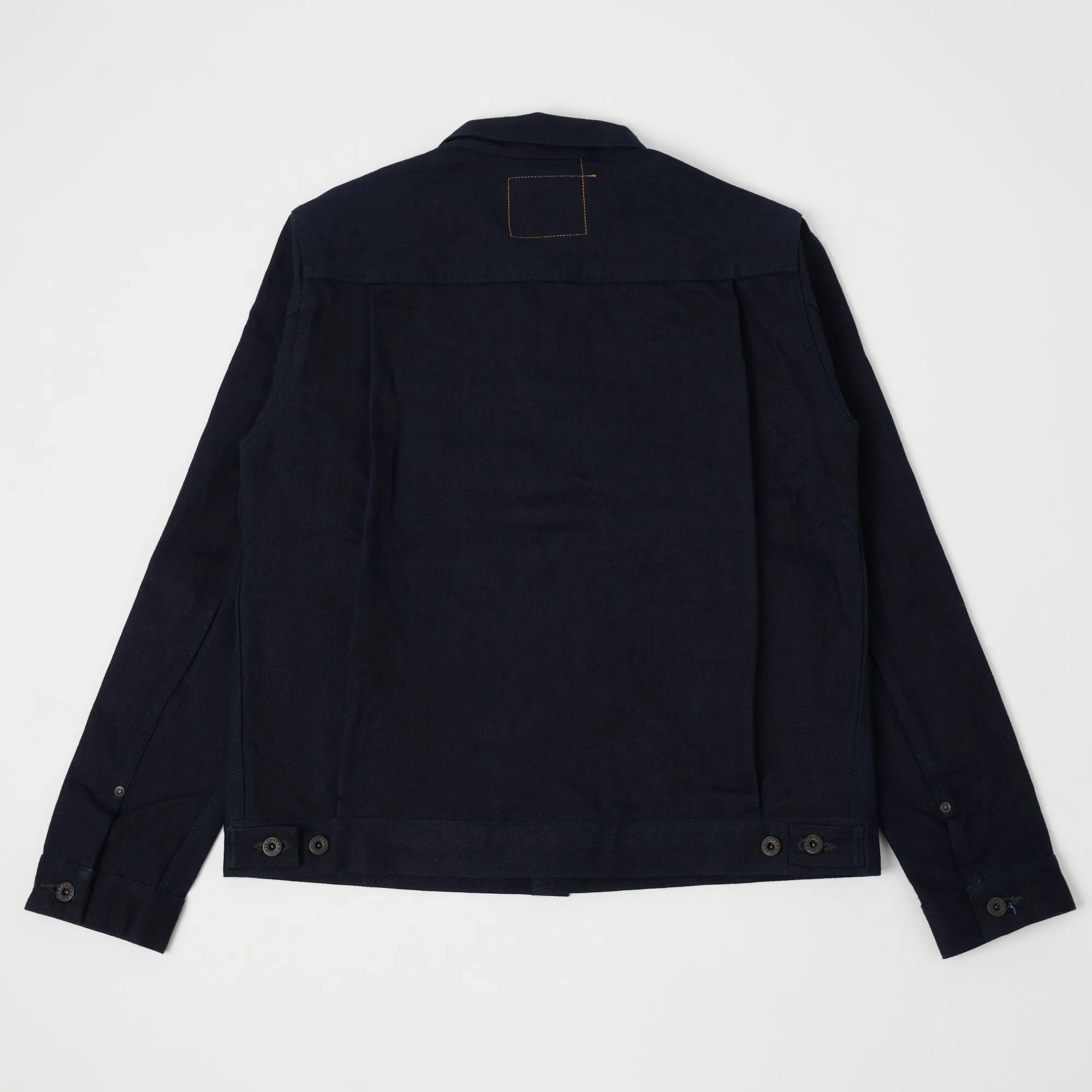 ONI Denim 02517ID17 Type II Double Indigo Denim Jacket Eco Certified Textiles Durable Outer Layer