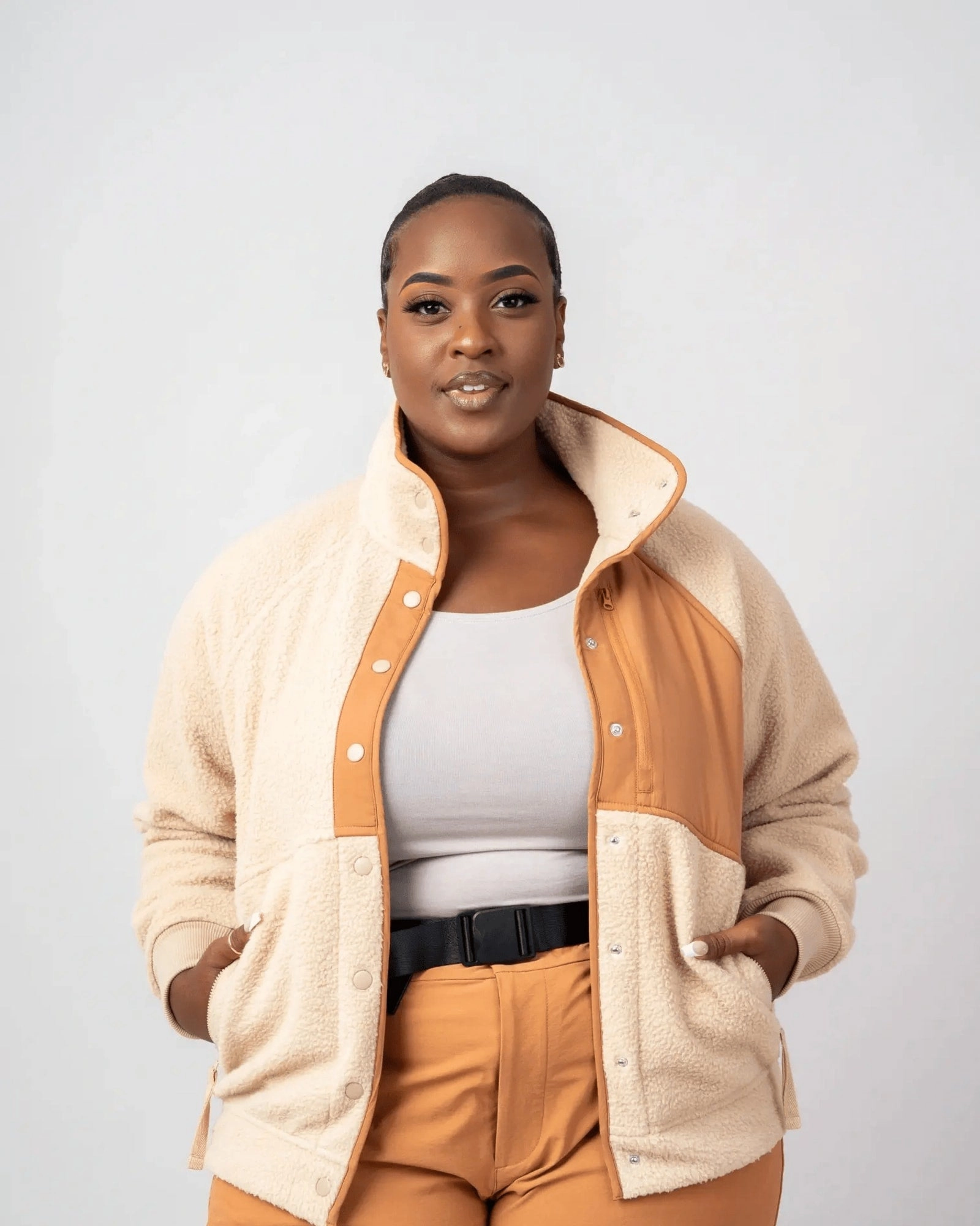 go far fleece 2.0 | Irish Cream Machine-washable Unique